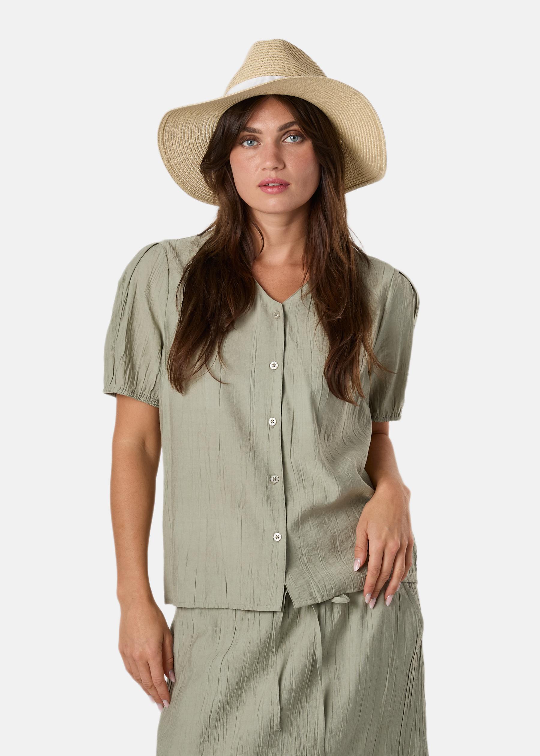 Savannah Crinkle Blouse W