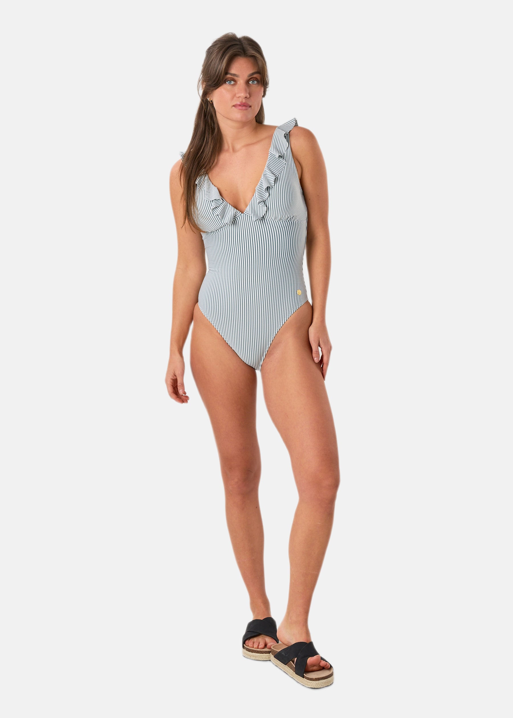 Seersucker Swimsuit W