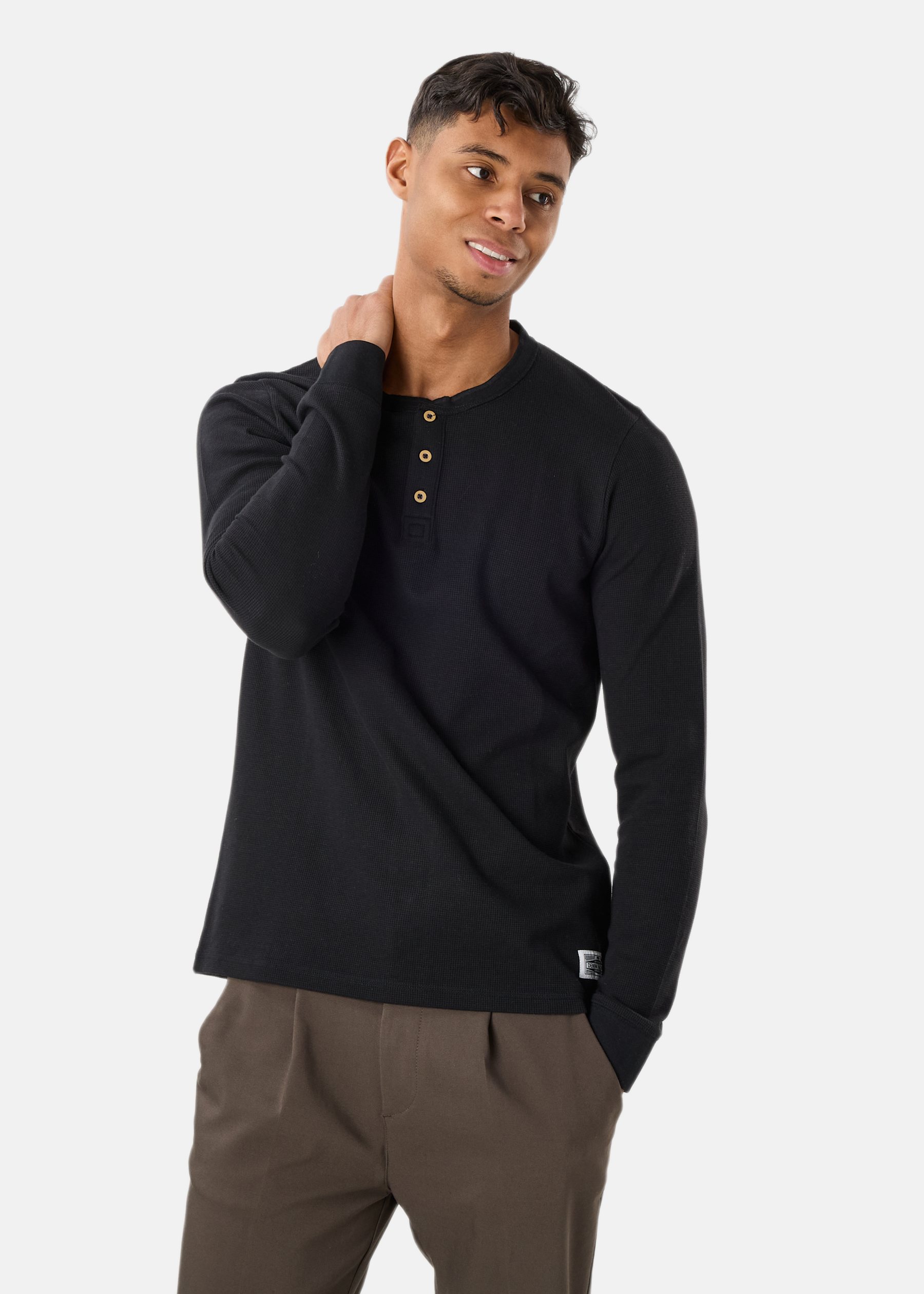 Henley Shirt |  - sv-se - herr - klader - trojor - sweatshirts | Padelspecialisterna