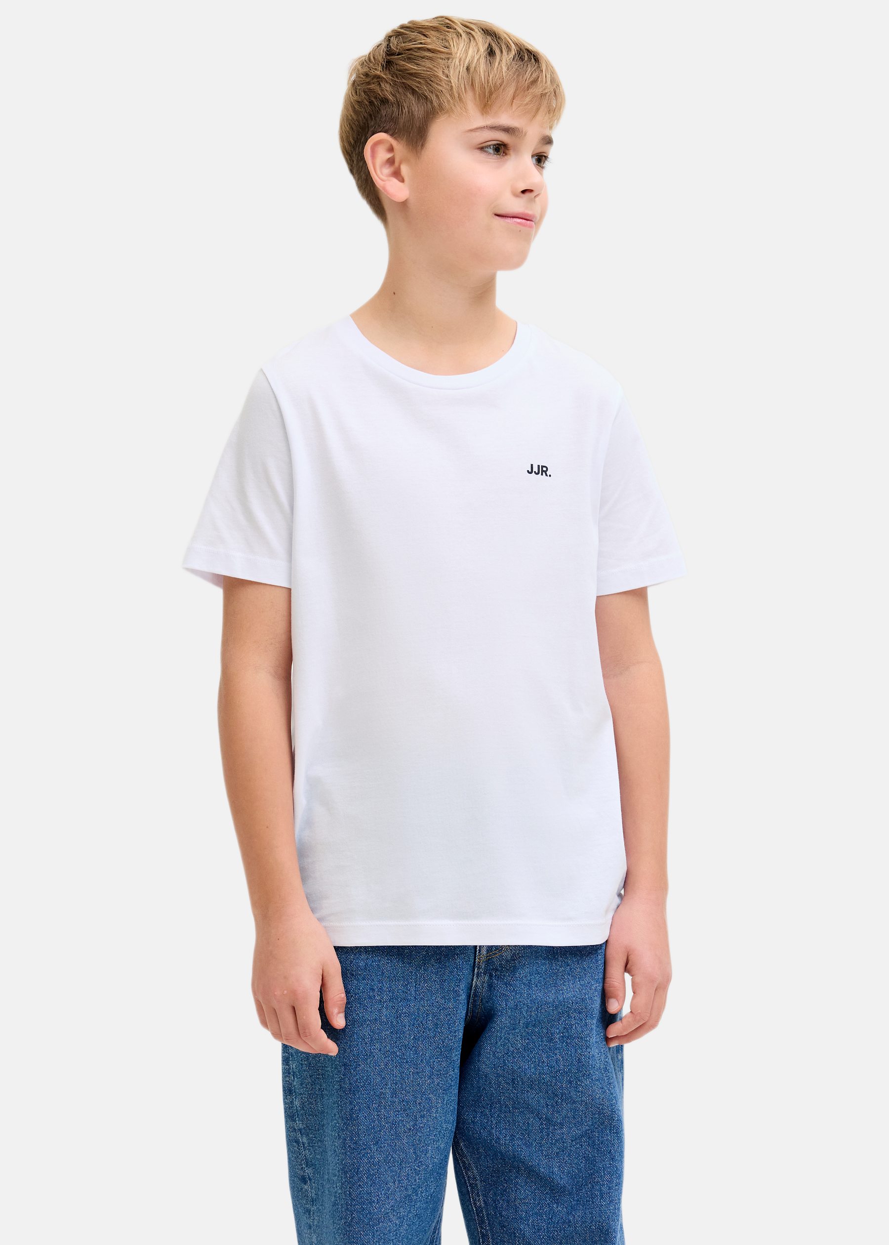 JREBREBEL LOGO TEE SS CREW NEC
