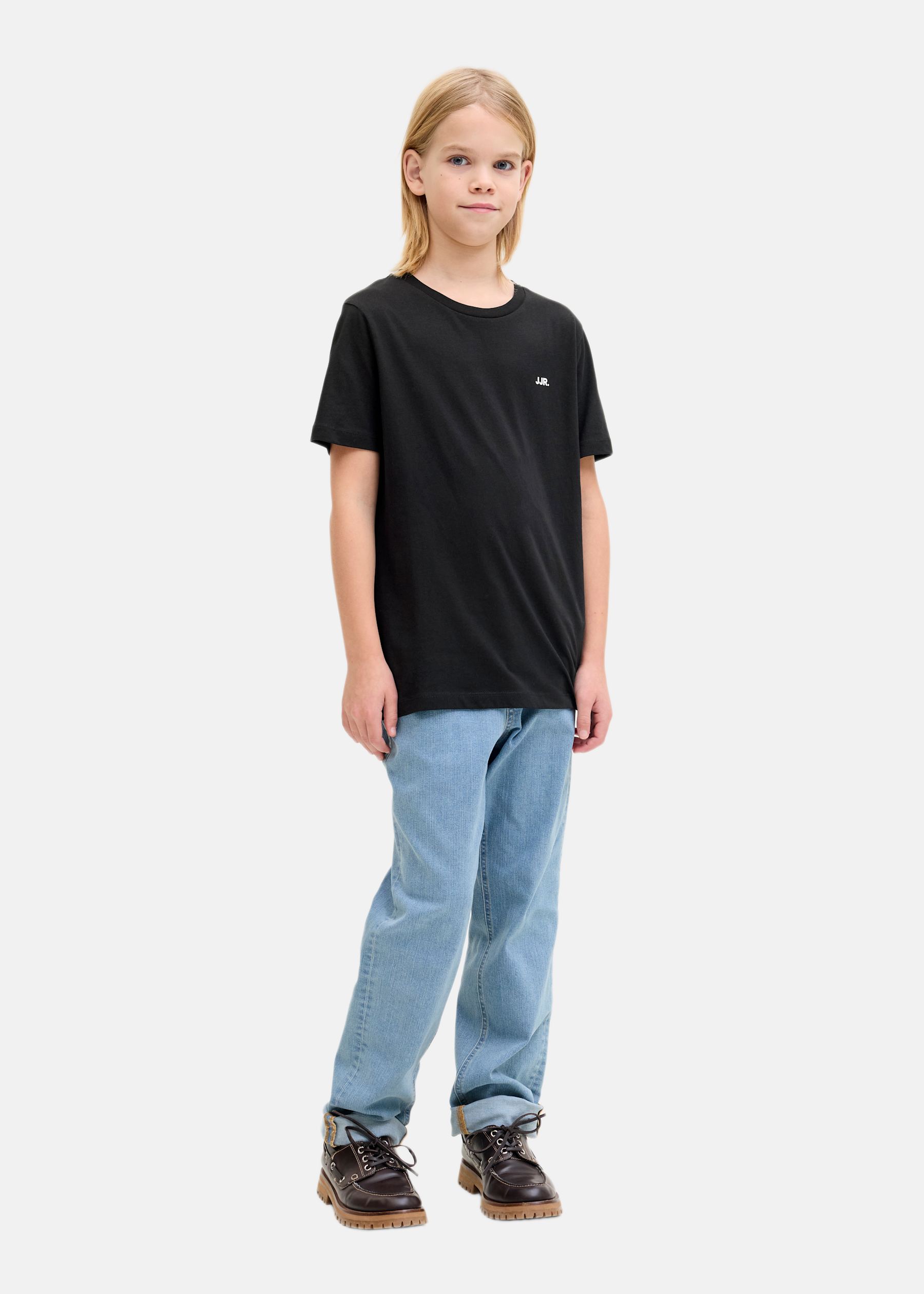 JREBREBEL LOGO TEE SS CREW NEC