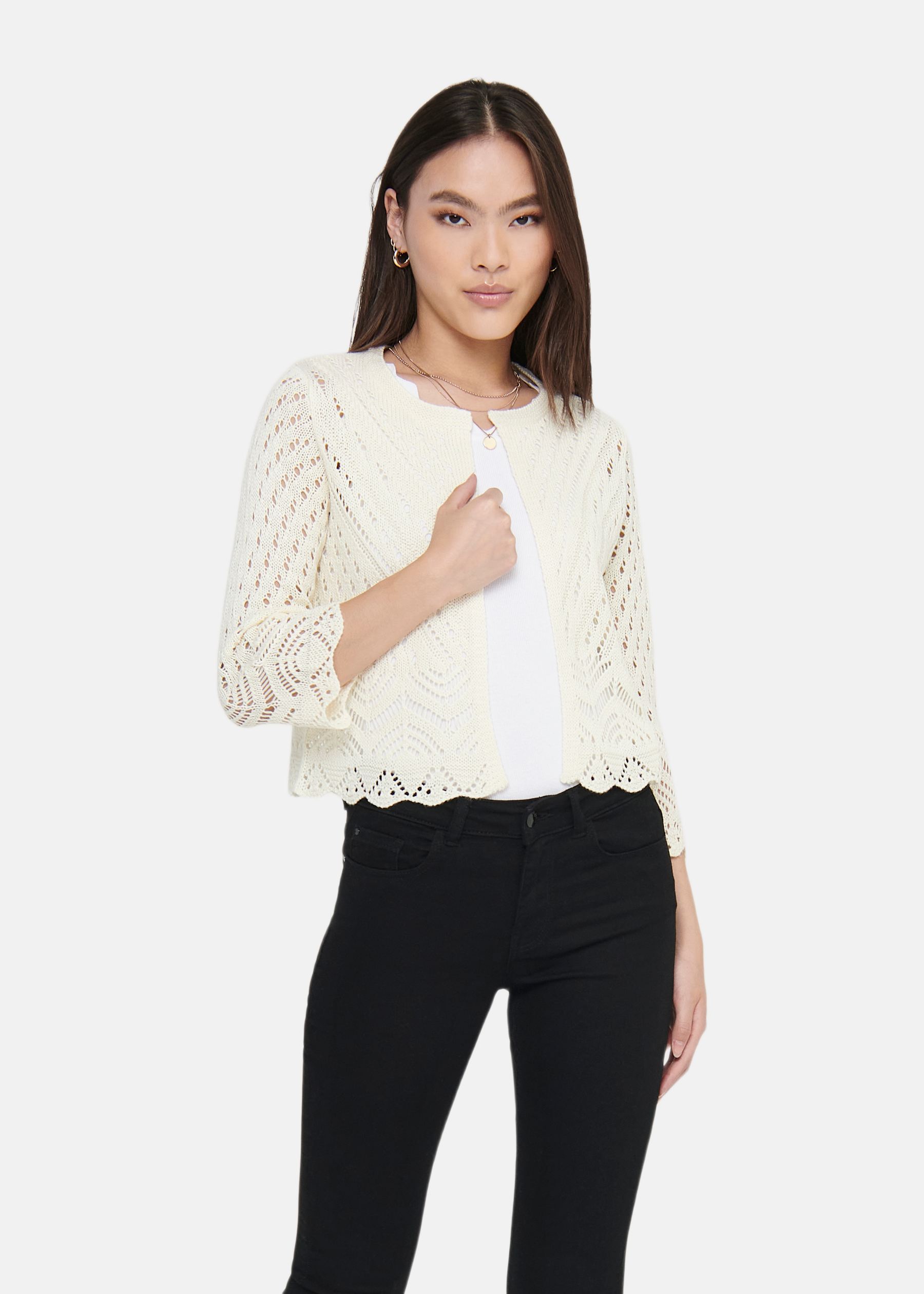 JDYSUN 3/4 CROPPED CARDIGAN KN