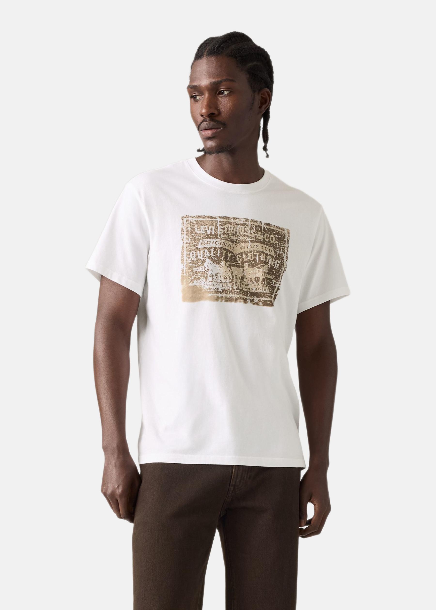 SS RELAXED FIT TEE BEAT CAFE