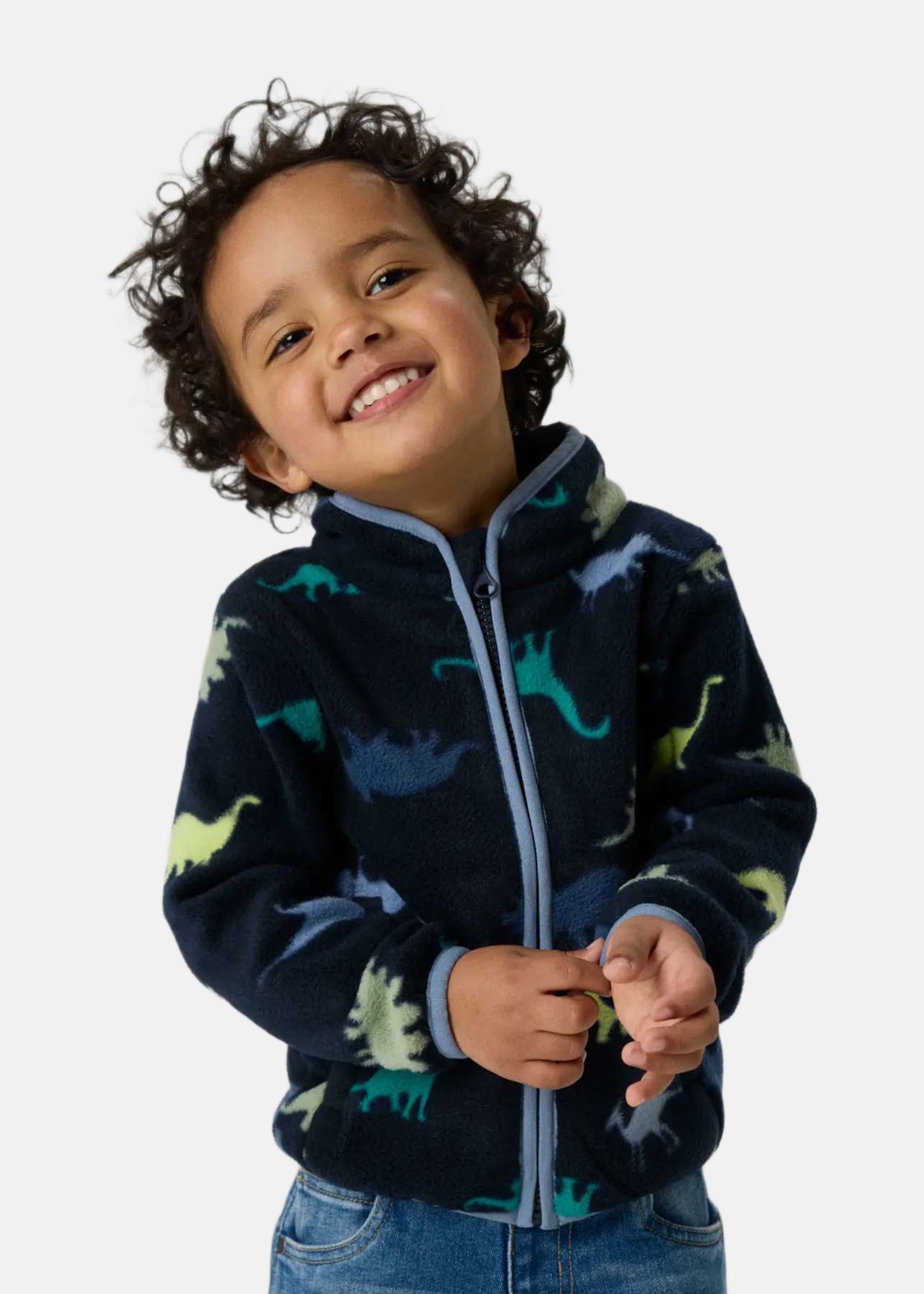 NMMMEEKO FLEECE JACKET AOP2 NO