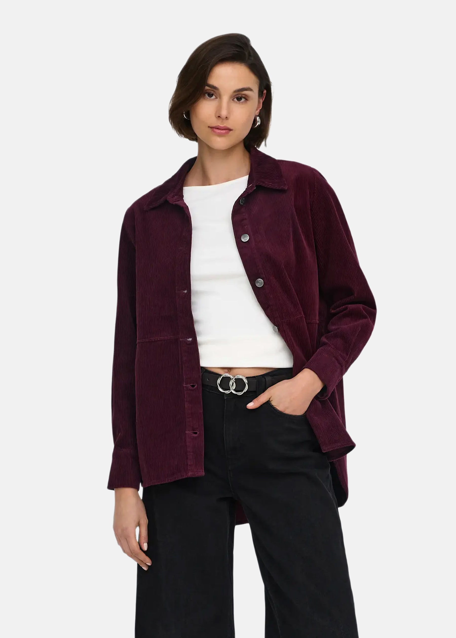 JDYSHIRAZ L/S LONG SHIRT PNT N