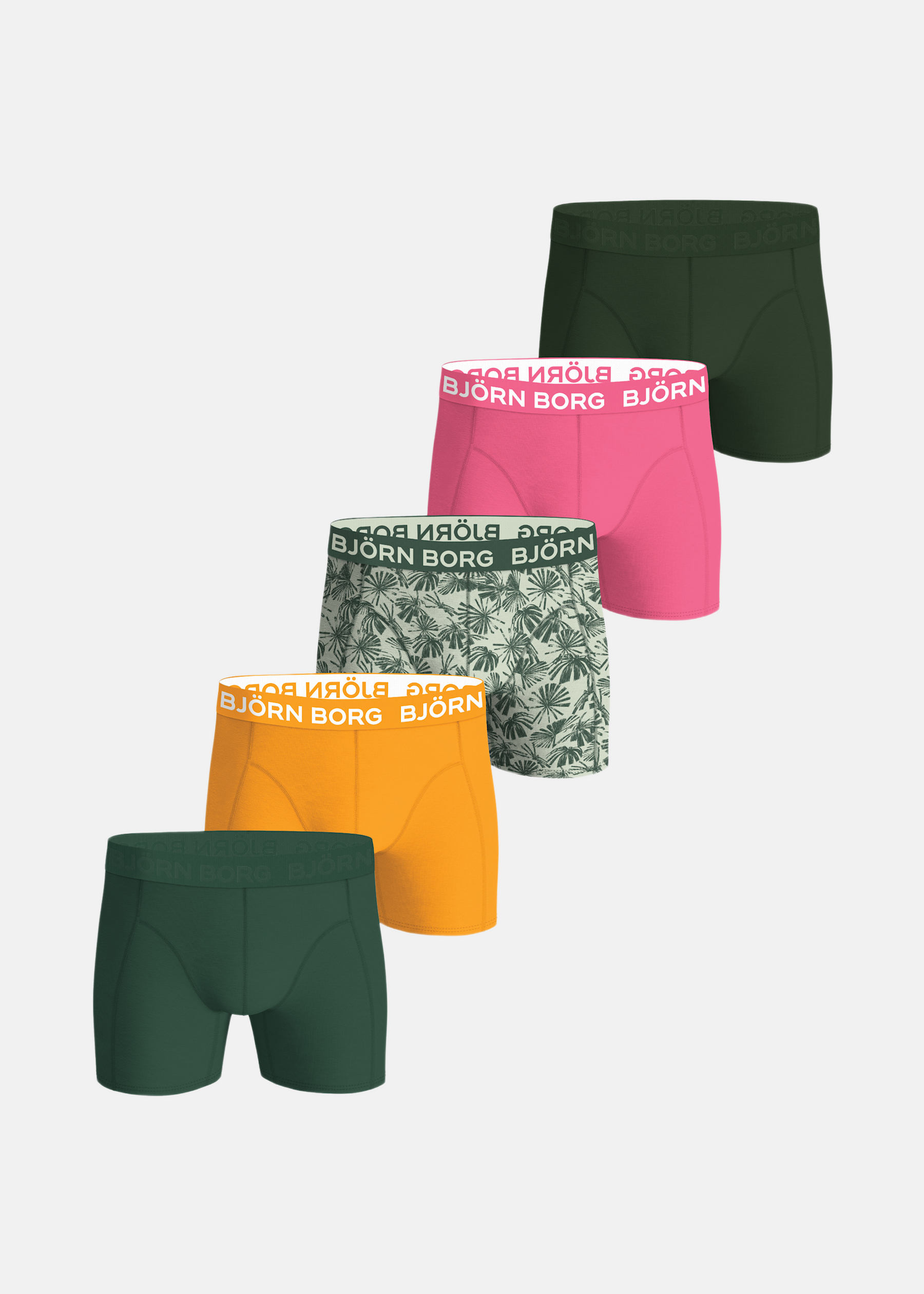COTTON STRETCH BOXER 5p
