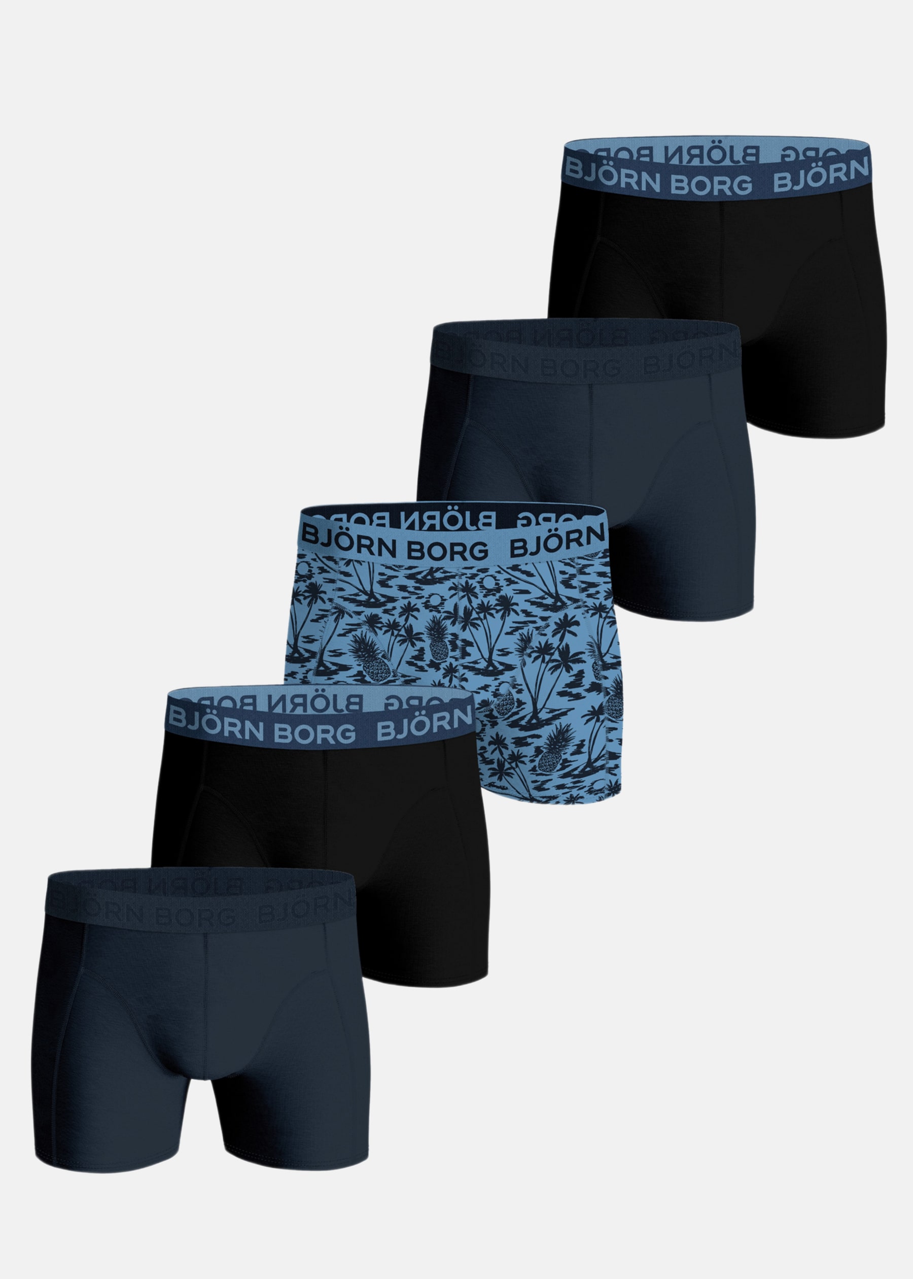 COTTON STRETCH BOXER 5p