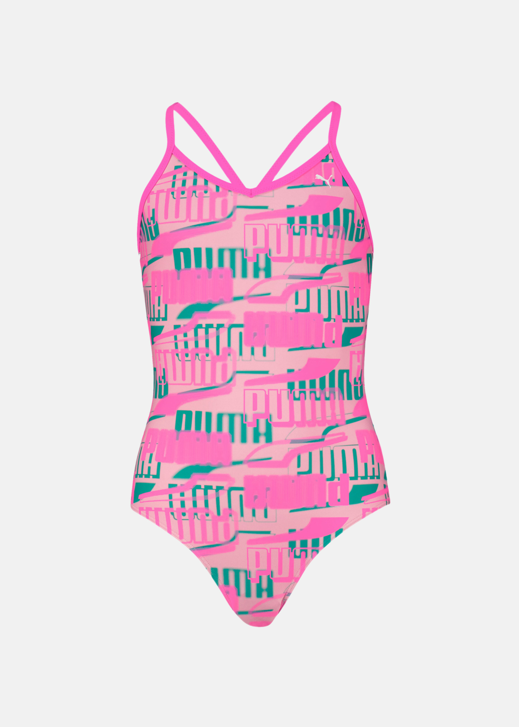 PUMA SWIM GIRLS PRINTED SWIMSU