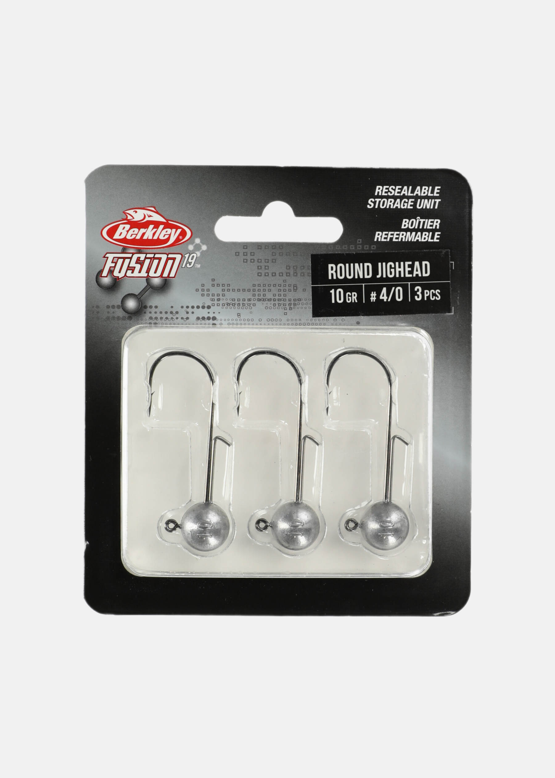 Round Jighead 10g 3.0 3pack |  - sv-se - dam - utrustning - fiske - krokar-och-tillbehor - jiggskallar | Padelspecialisterna