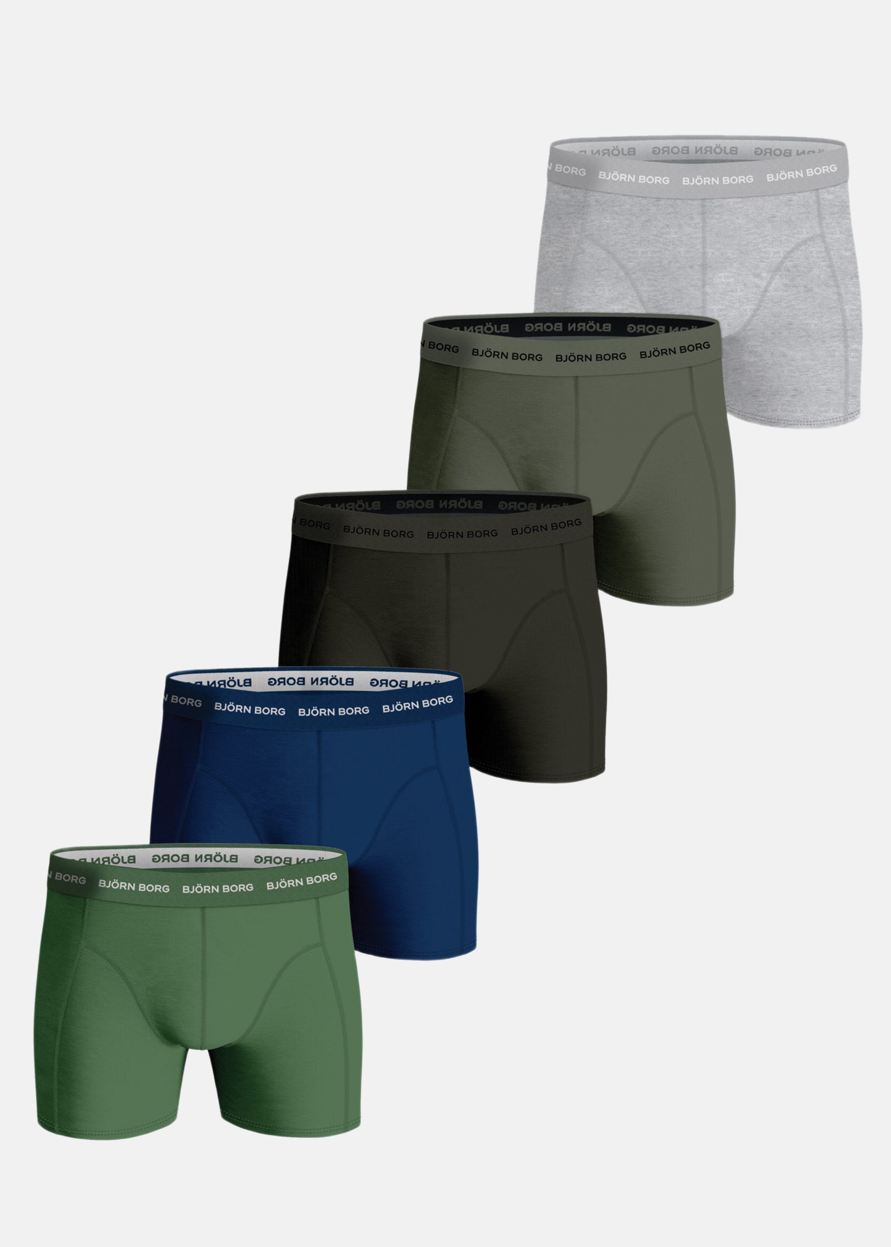 COTTON STRETCH BOXER 5p
