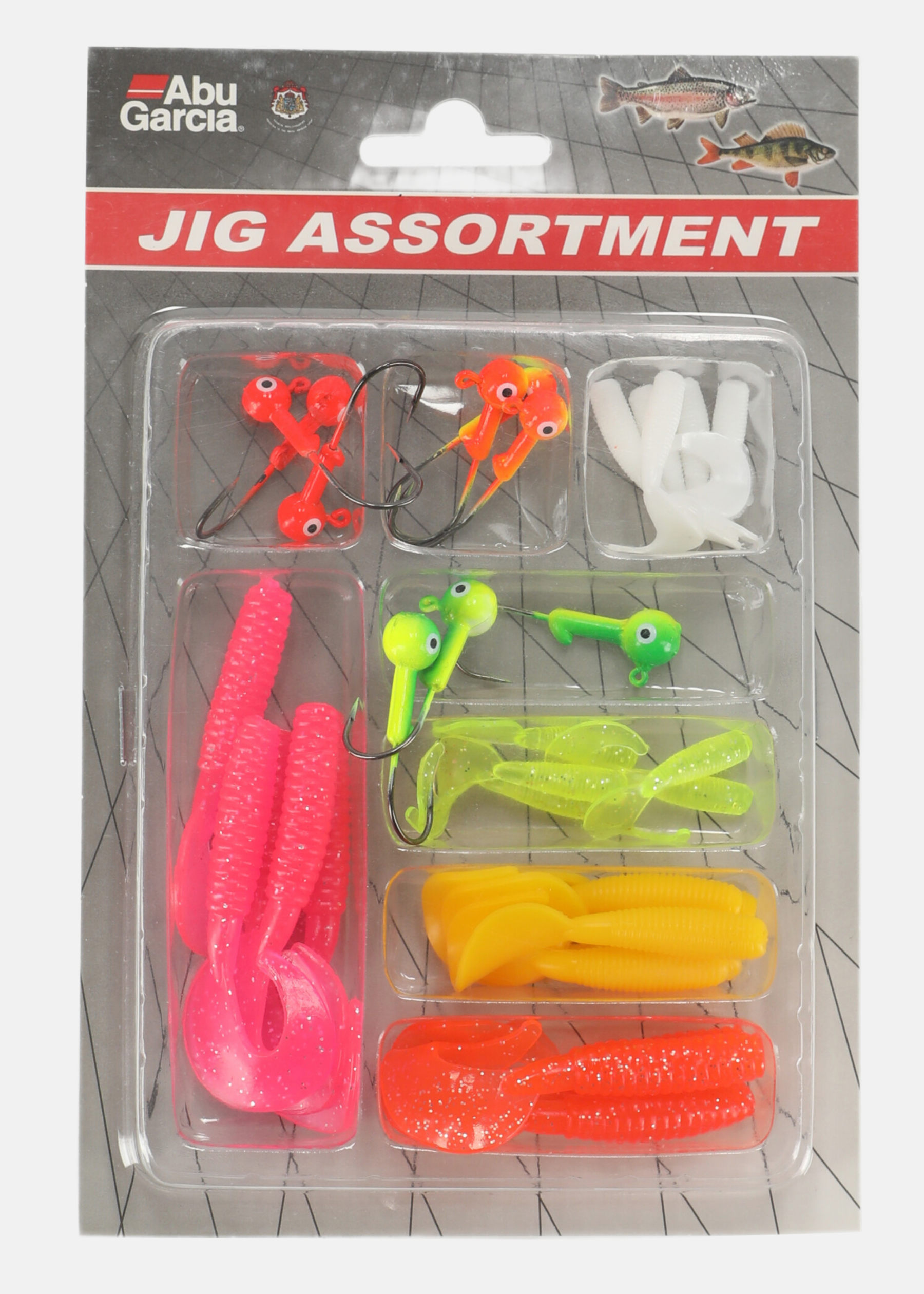 Jigg Sortiment |  - sv-se - dam - utrustning - fiske - fiskedrag-tafsar - betespaket | Padelspecialisterna