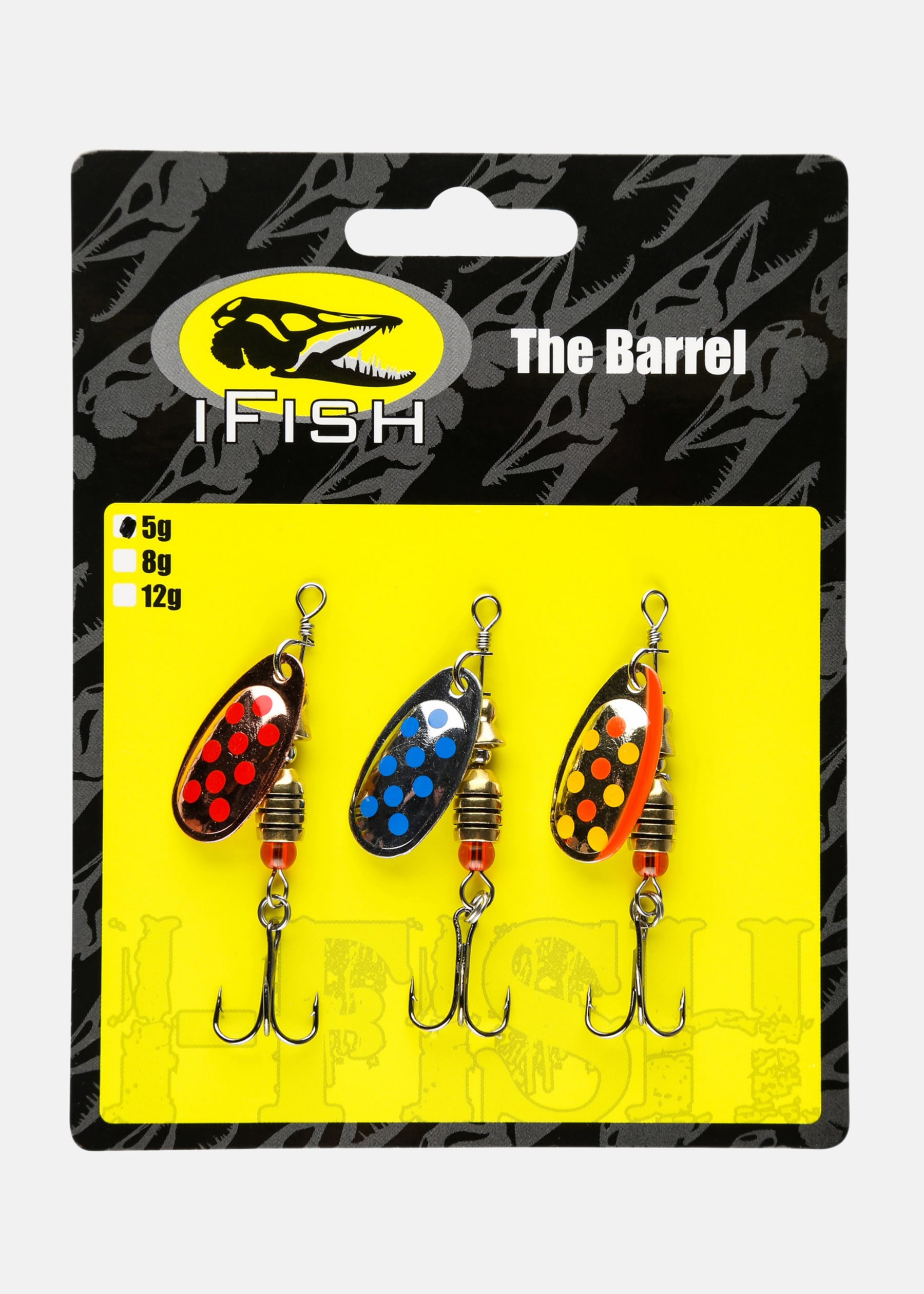The Barrel 5g, 3-pack |  - sv-se - dam - utrustning - fiske - fiskedrag-tafsar - spinnare-buzzbaits | Padelspecialisterna