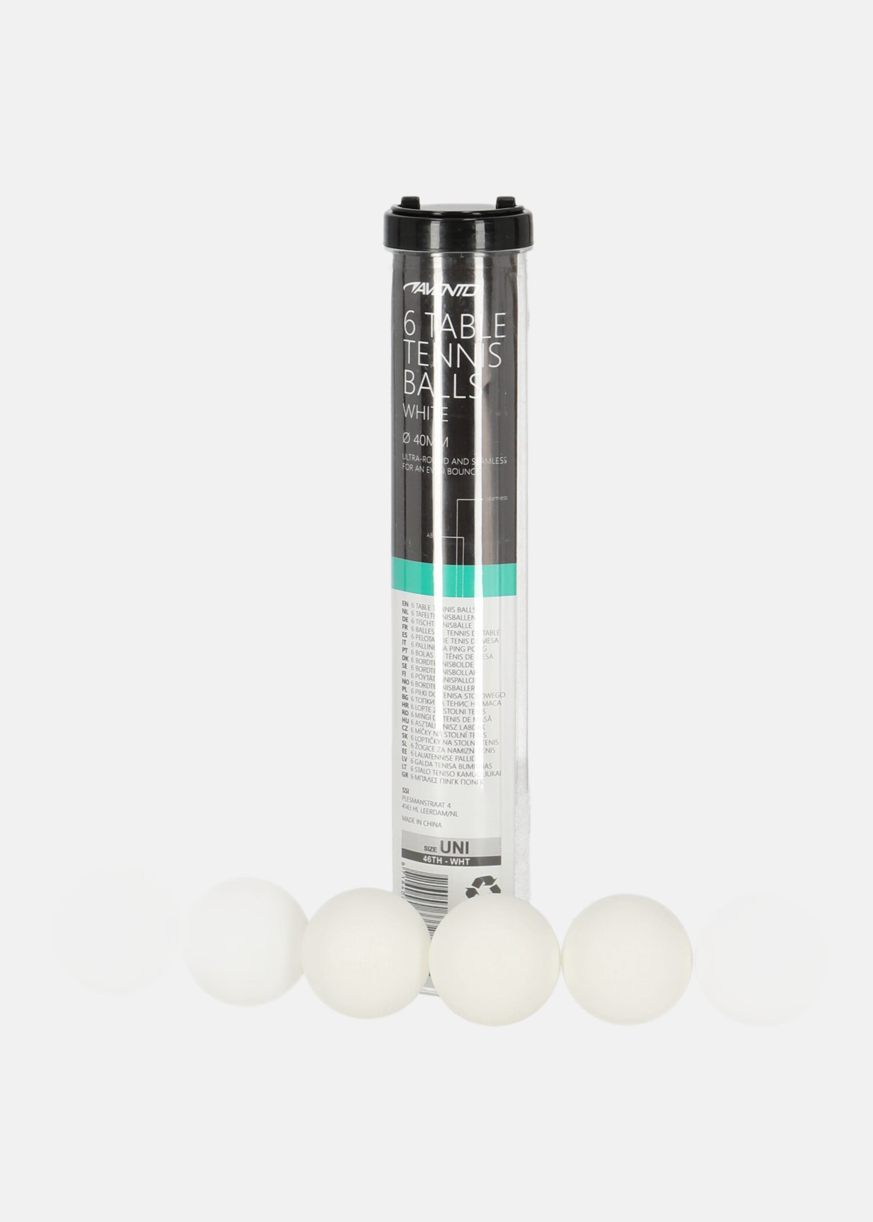 6 Table Tennis Balls |  - sv-se - dam - utrustning - racketsport - bollar - bordtennisbollar | Padelspecialisterna