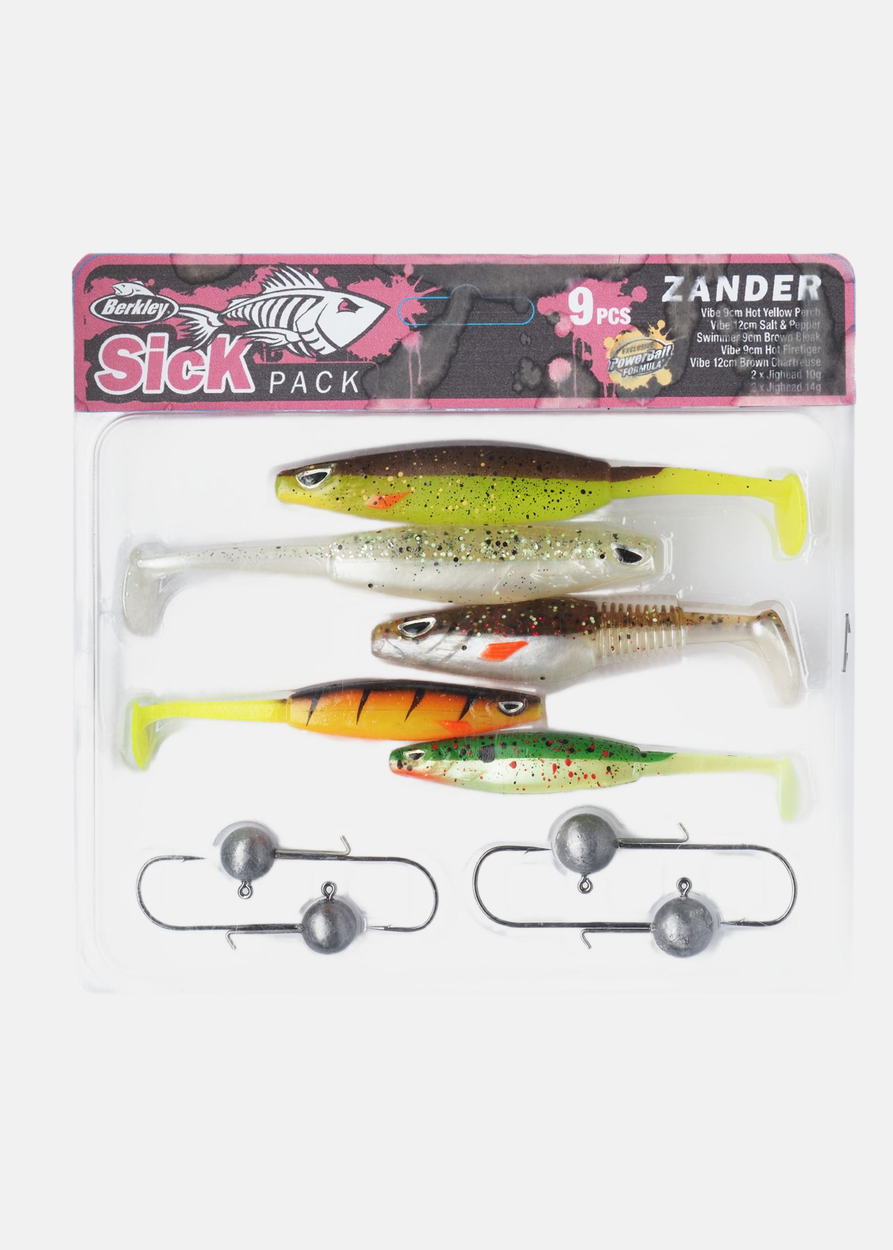 Sick Pack Zander |  - sv-se - dam - utrustning - fiske - fiskedrag-tafsar - betespaket | Padelspecialisterna