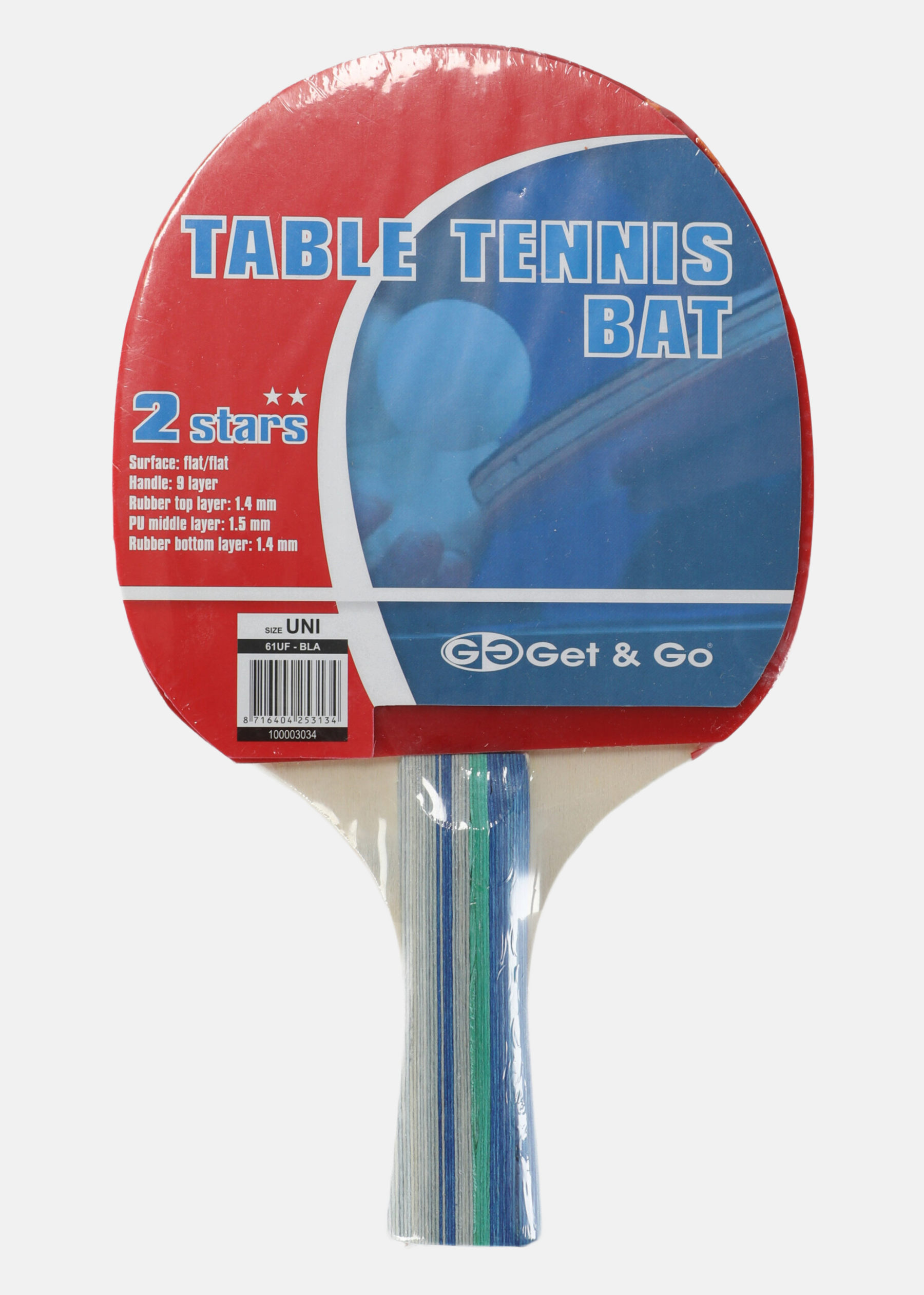 Table Tennis Bat 2 Stars |  - sv-se - dam - utrustning - racketsport - rackets - bordtennisracket | Padelspecialisterna