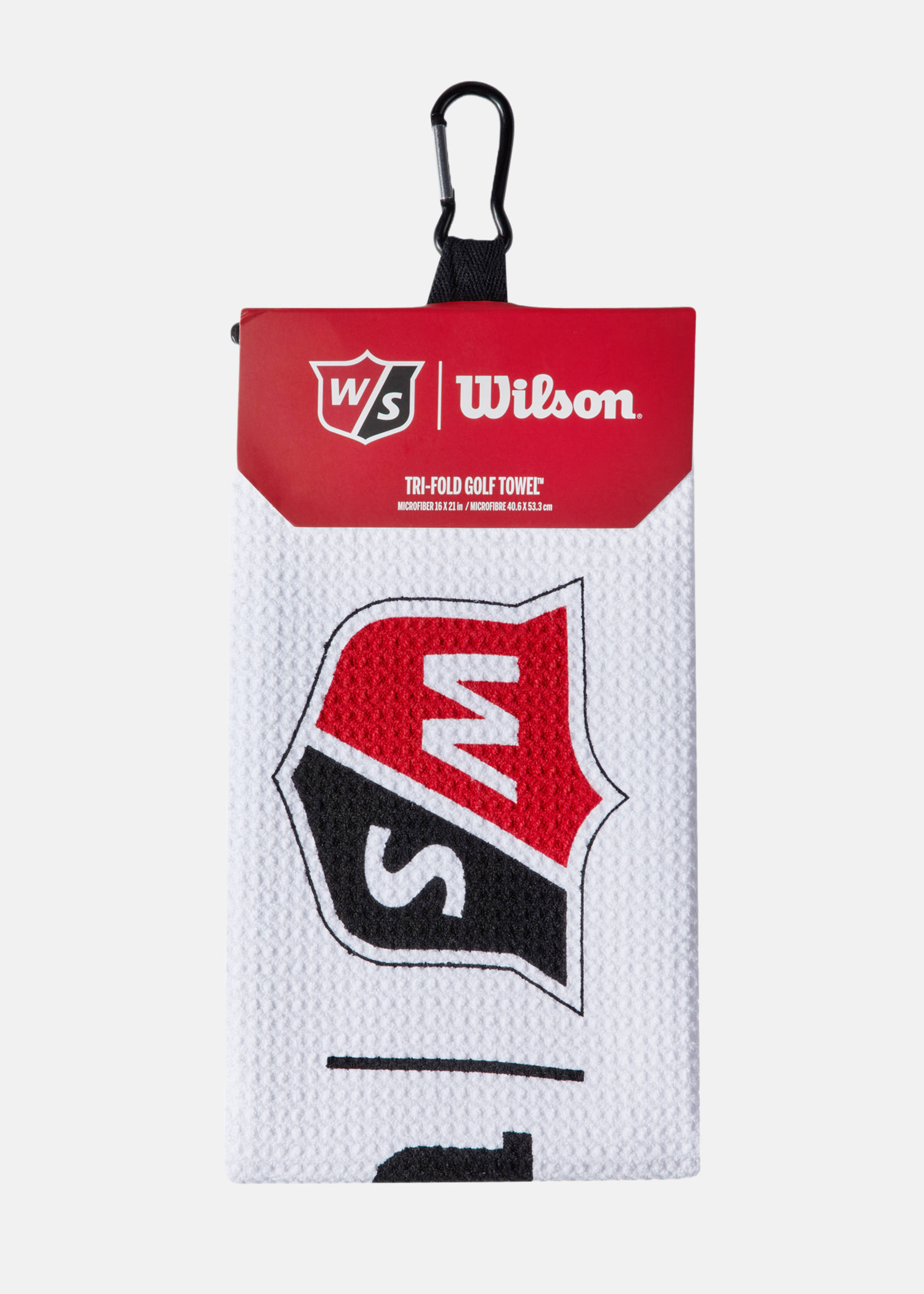 W/S TRI FOLD TOWEL WH