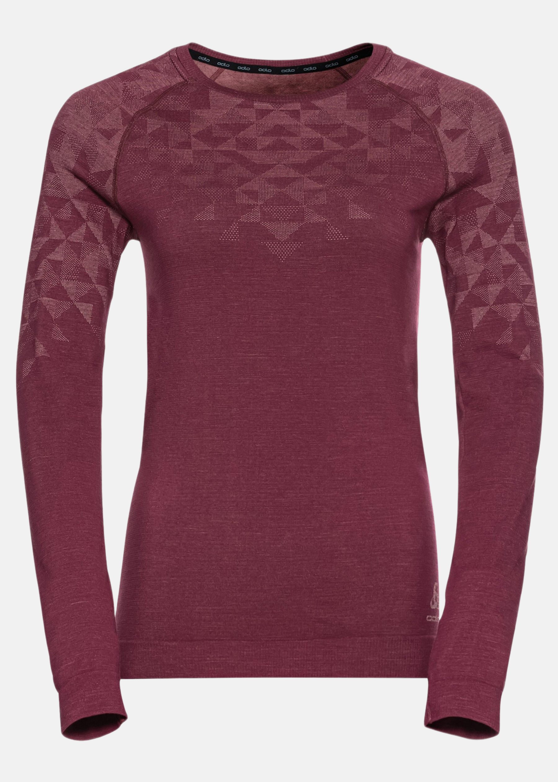 ODLO W Crew neck l/s KINSHIP P