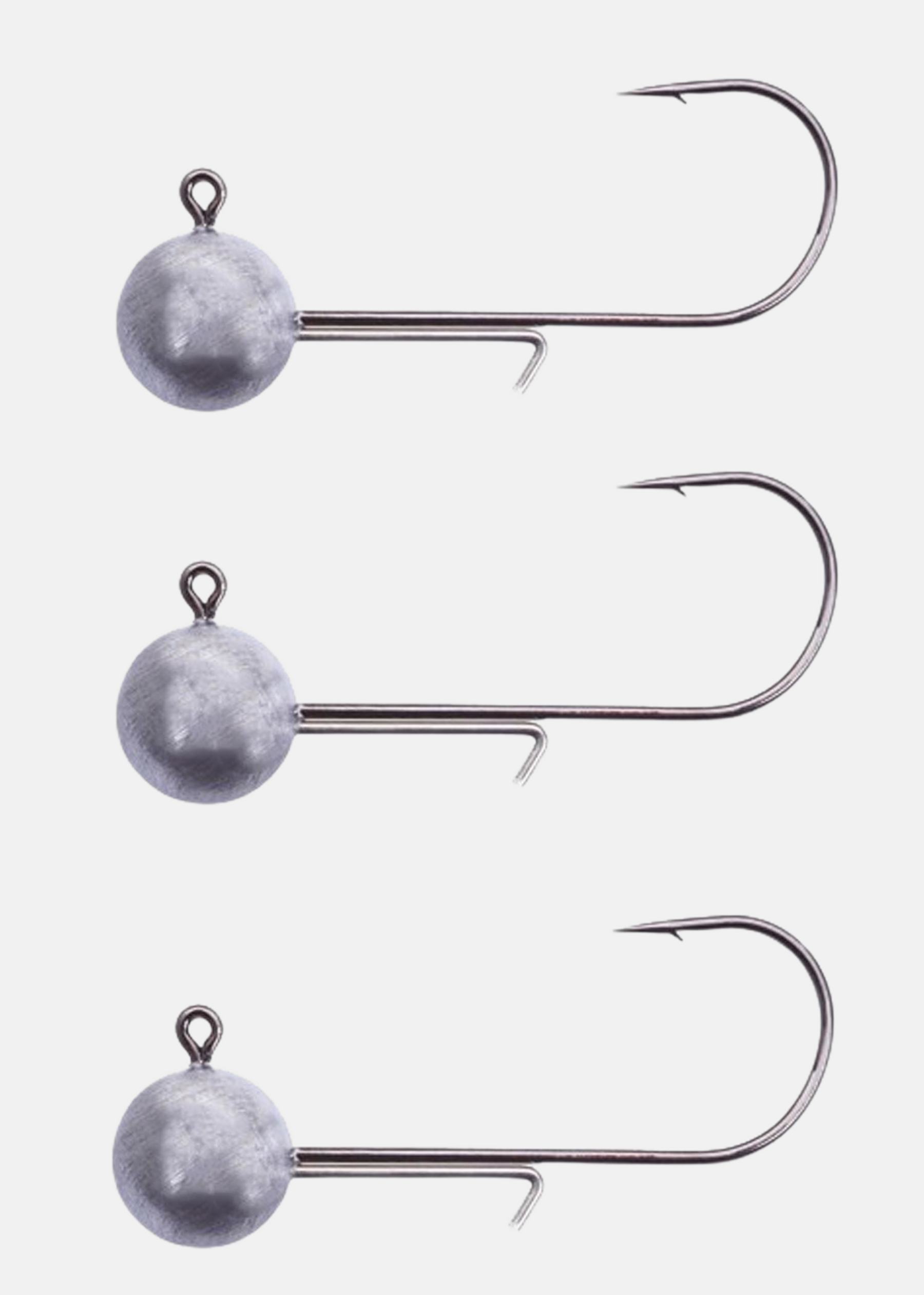 Round Jighead 7g 2.0 3pack |  - sv-se - dam - utrustning - fiske - krokar-och-tillbehor - jiggskallar | Padelspecialisterna