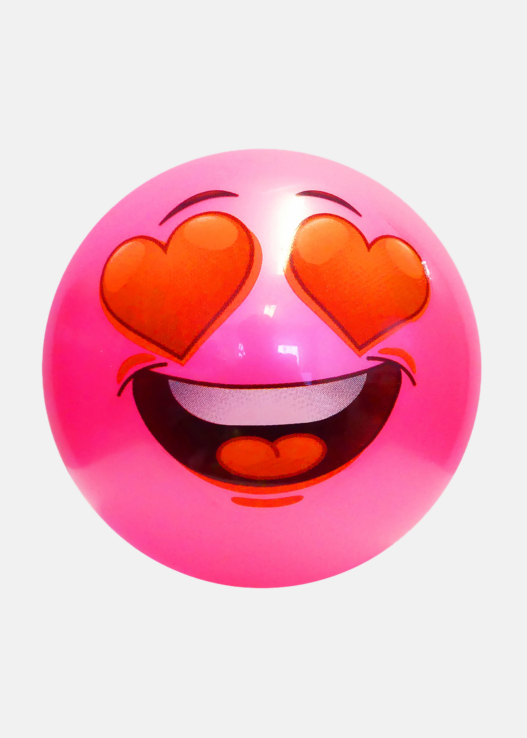 Plastboll Funny Face, 24 cm Ro