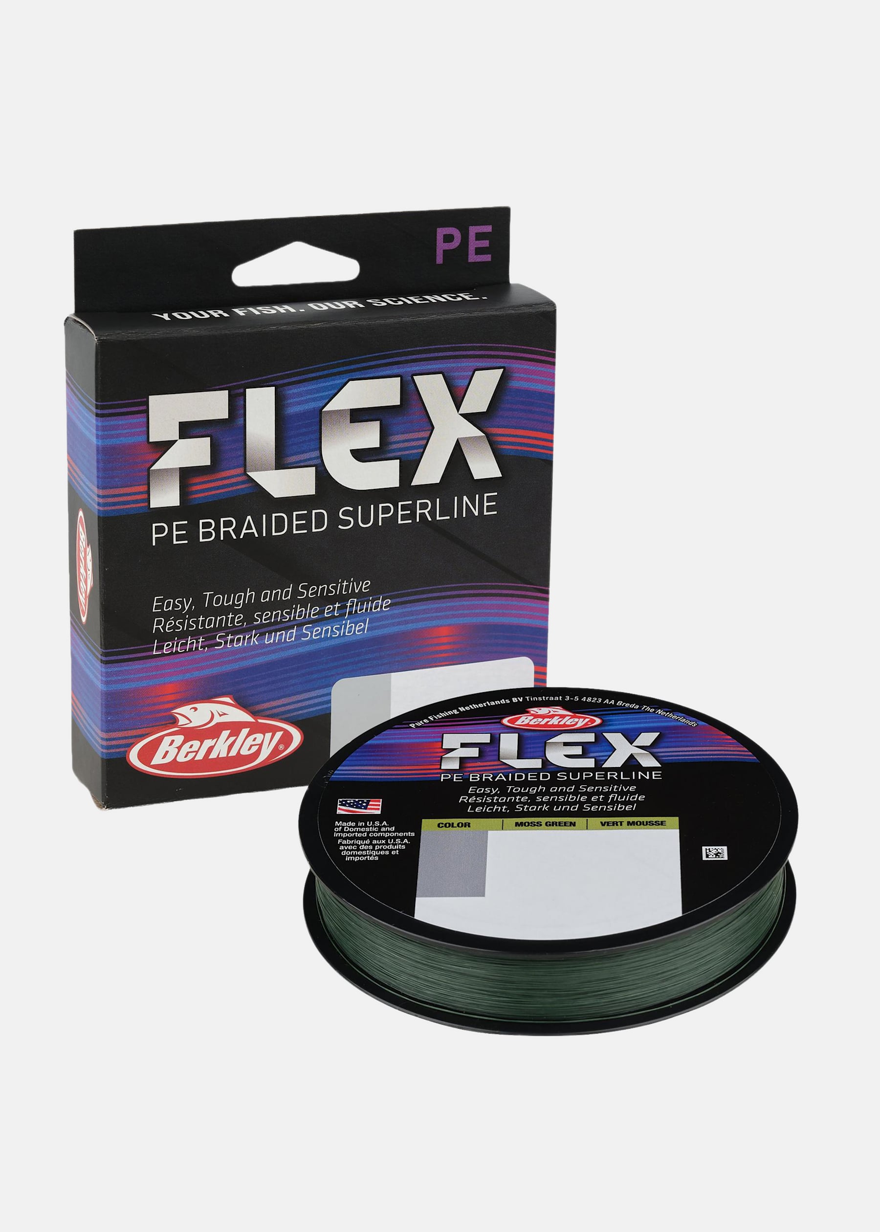 Berkley Flex Braid 0.18mm 135m |  - sv-se - dam - utrustning - fiske - fiskelinor - flatlinor-superlinor | Padelspecialisterna