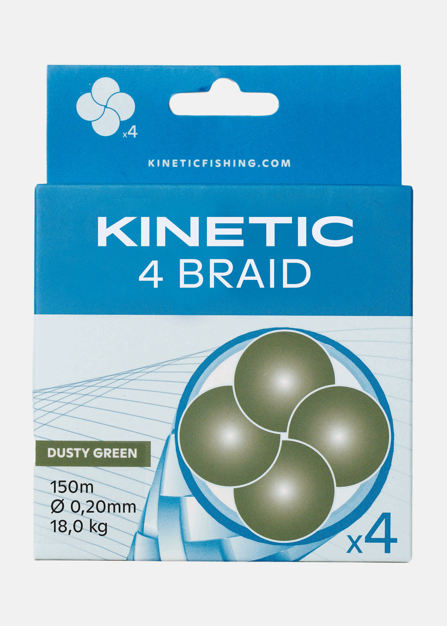KINETIC 4 BRAID 150M