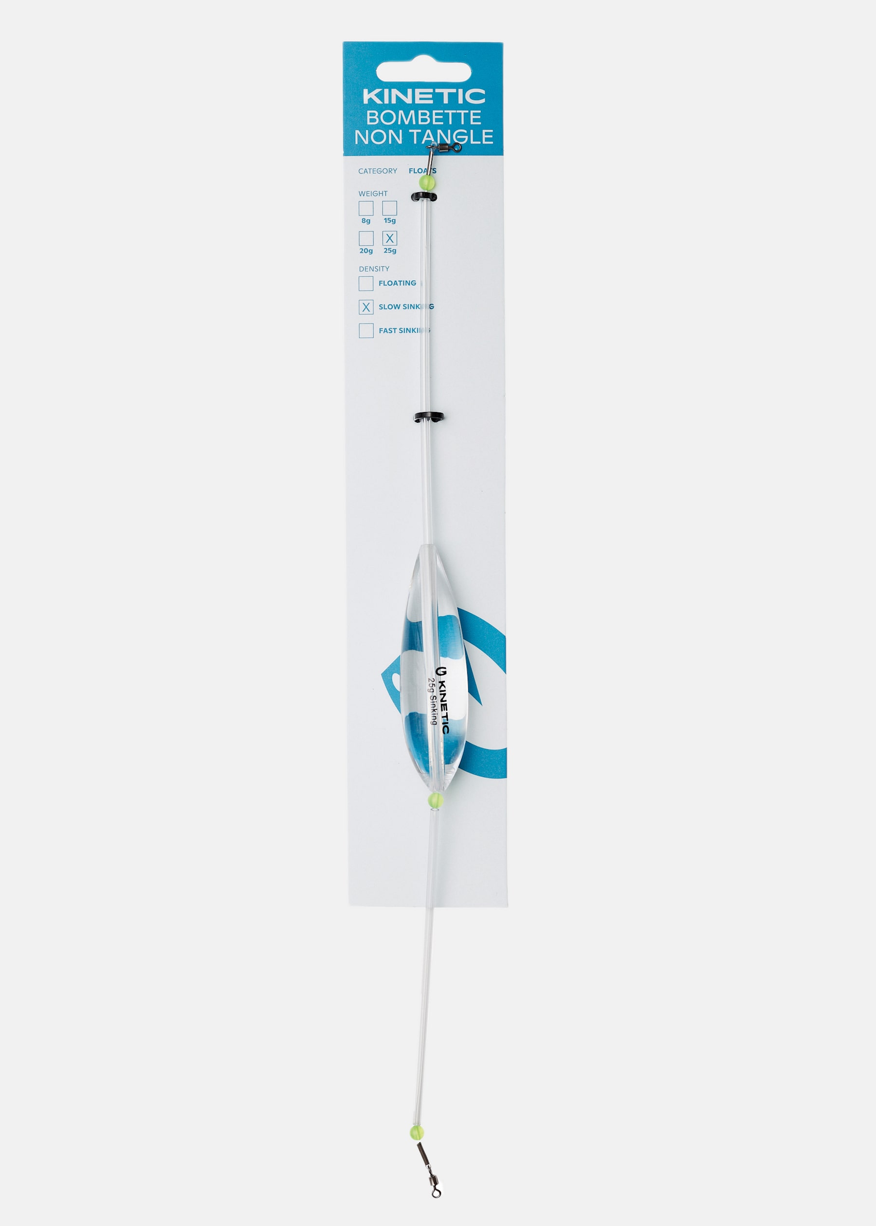 KINETIC BOMBETTE NON TANGLE SL |  - sv-se - dam - utrustning - fiske - krokar-och-tillbehor - floten-och-stoppar | Padelspecialisterna
