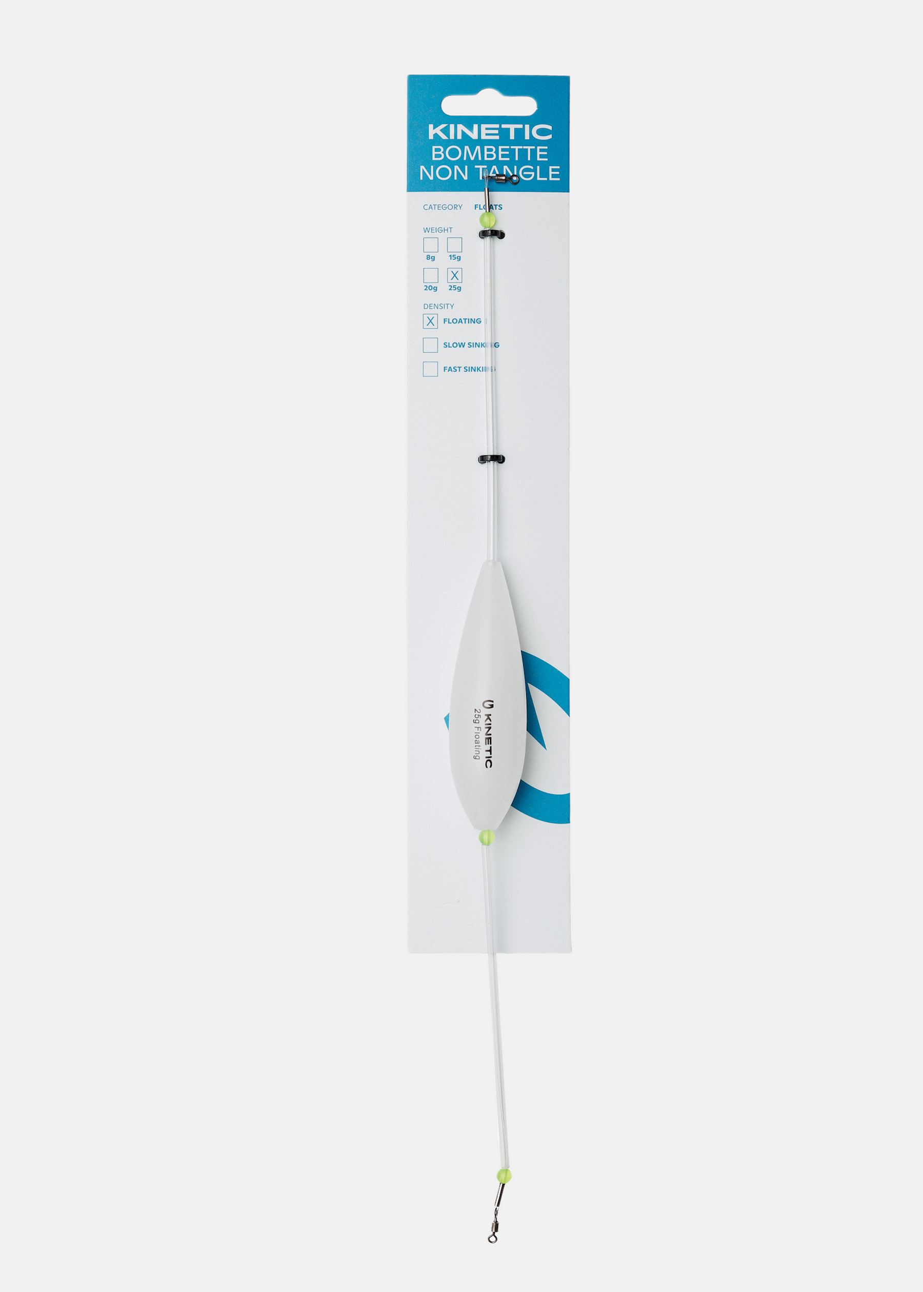 KINETIC BOMBETTE NON TANGLE FL |  - sv-se - dam - utrustning - fiske - krokar-och-tillbehor - floten-och-stoppar | Padelspecialisterna