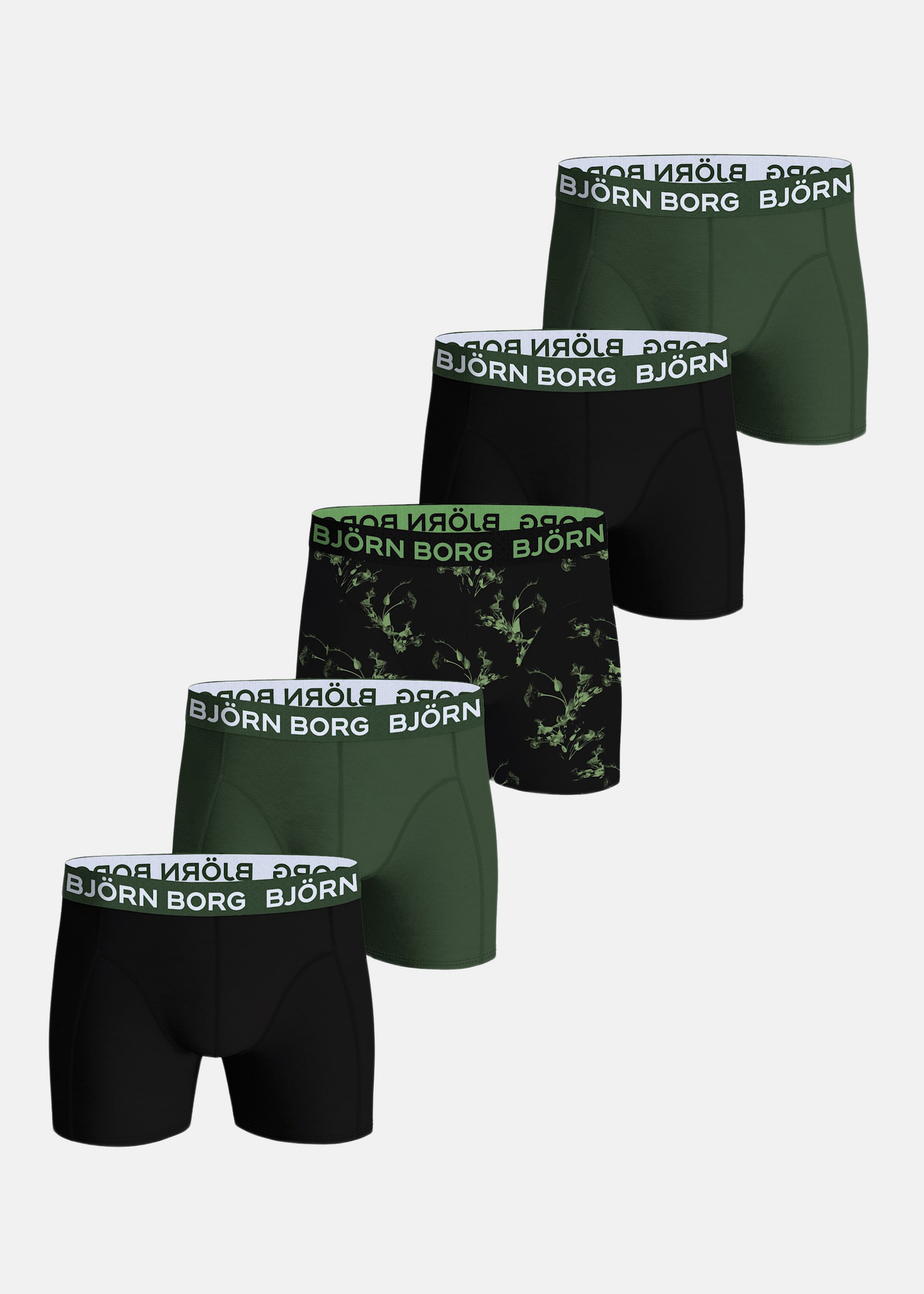 COTTON STRETCH BOXER 5p |  - sv-se - herr - klader - underklader - kalsonger - boxers | Padelspecialisterna