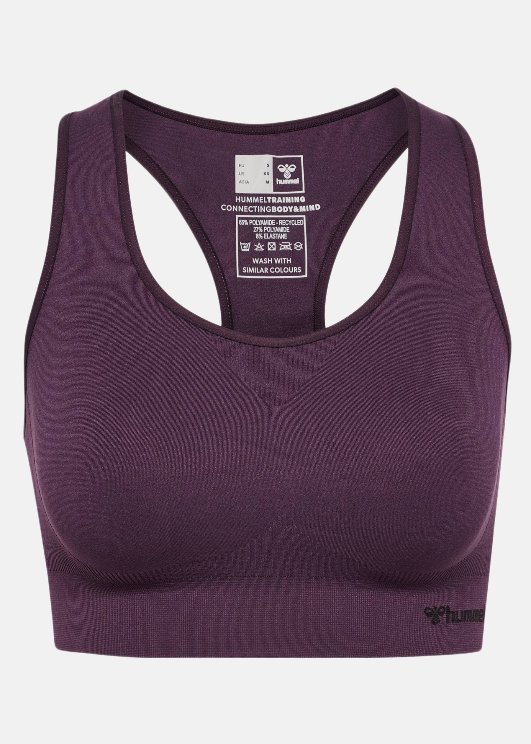 hmlTIF SEAMLESS SPORTS TOP |  - sv-se - dam - klader - underklader - bh - sports-bh-somlosa | Padelspecialisterna