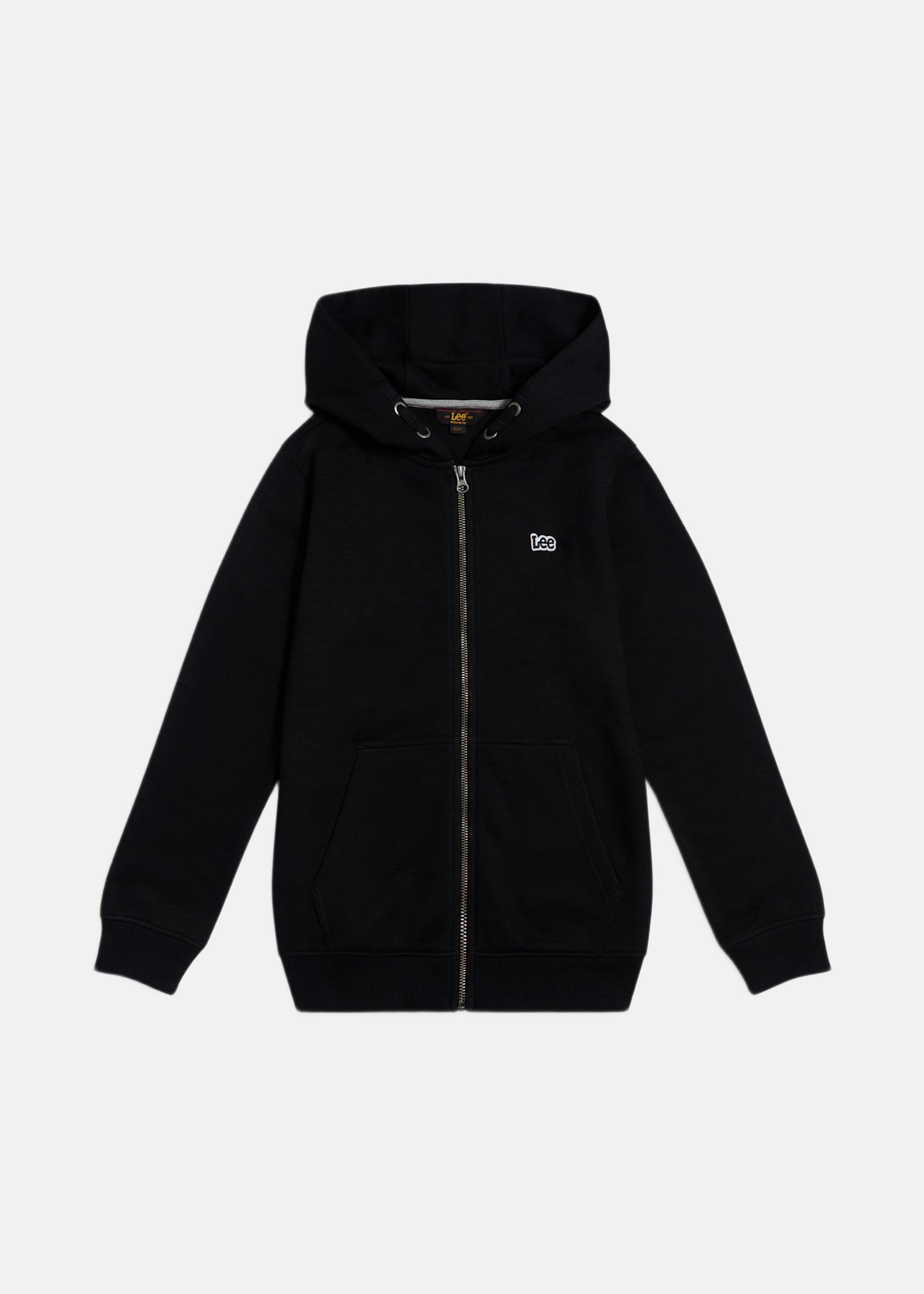 BADGE LB ZIP THROUGH HOODIE