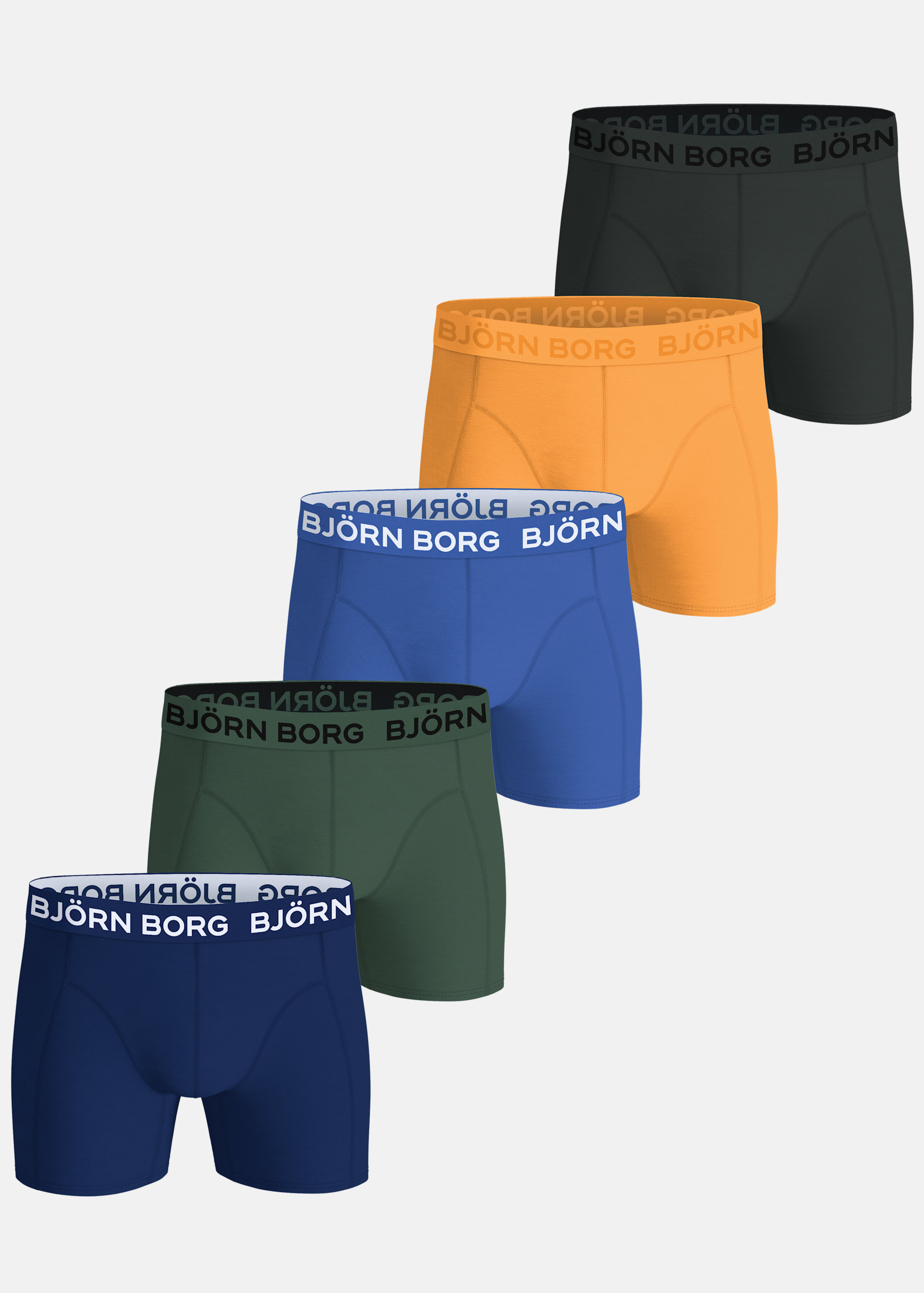 COTTON STRETCH BOXER 5p