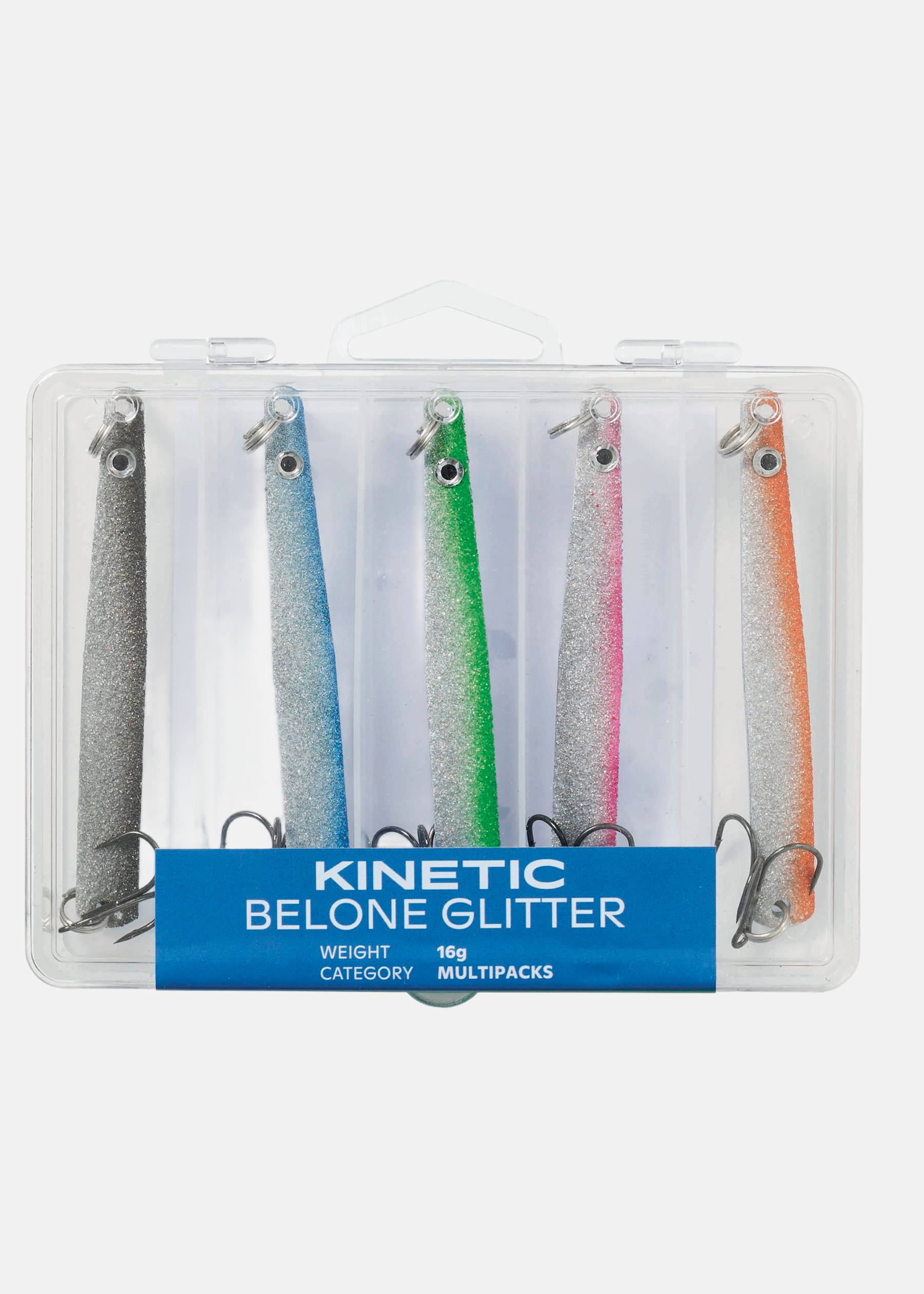 KINETIC BELONE GLITTER |  - sv-se - dam - utrustning - fiske - fiskedrag-tafsar - betespaket | Padelspecialisterna
