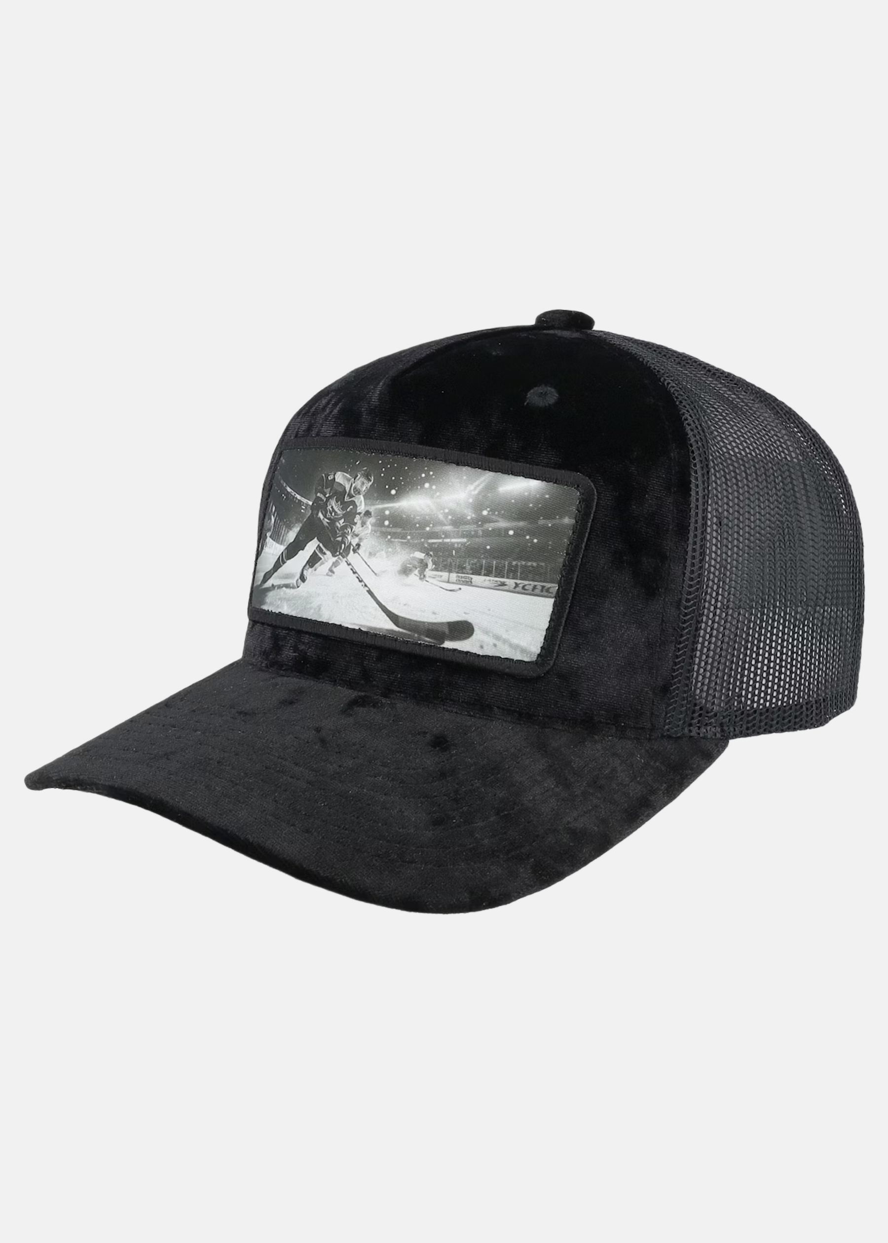 Ice Hockey Player Patch Velvet |  - sv-se - dam - klader - accessoarer - kepsar-hattar - casual-streetkepsar | Padelspecialisterna