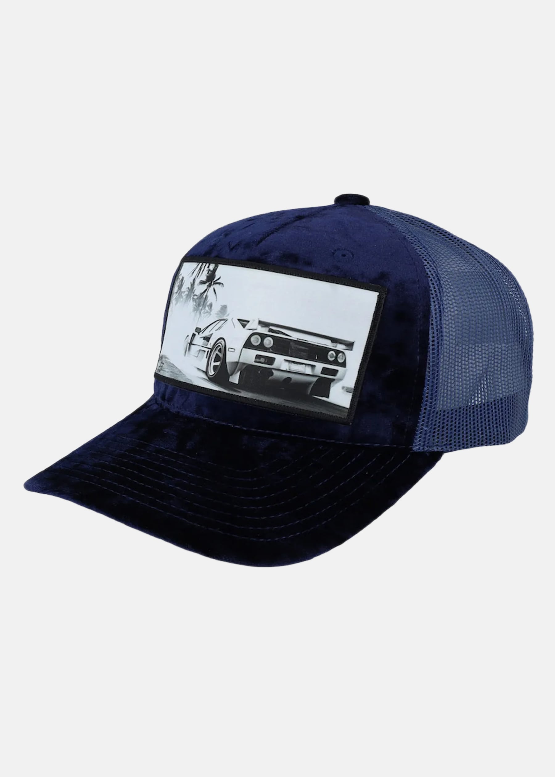 Sportscar Navy A-frame Trucker |  - sv-se - dam - klader - accessoarer - kepsar-hattar - casual-streetkepsar | Padelspecialisterna