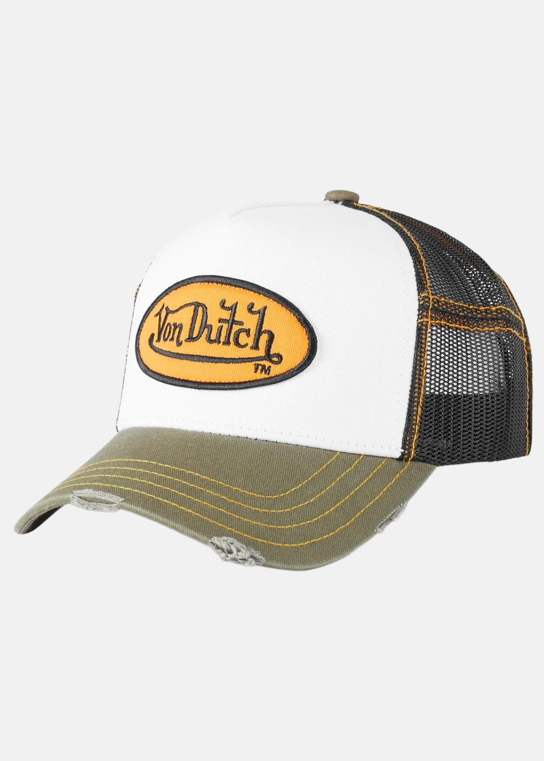Oval Patch Sum Trucker Black/W