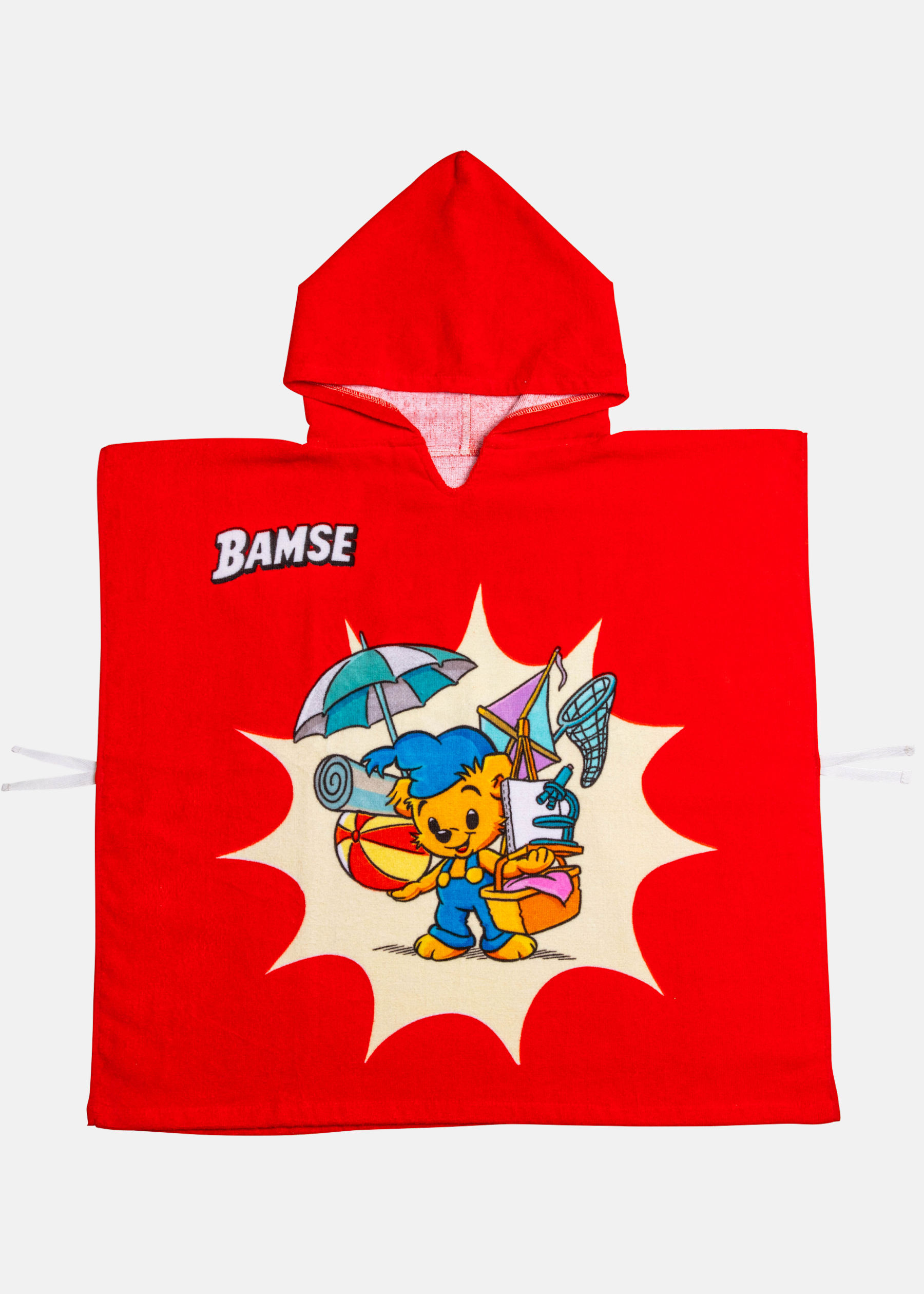 Bamse Badponcho Stranden