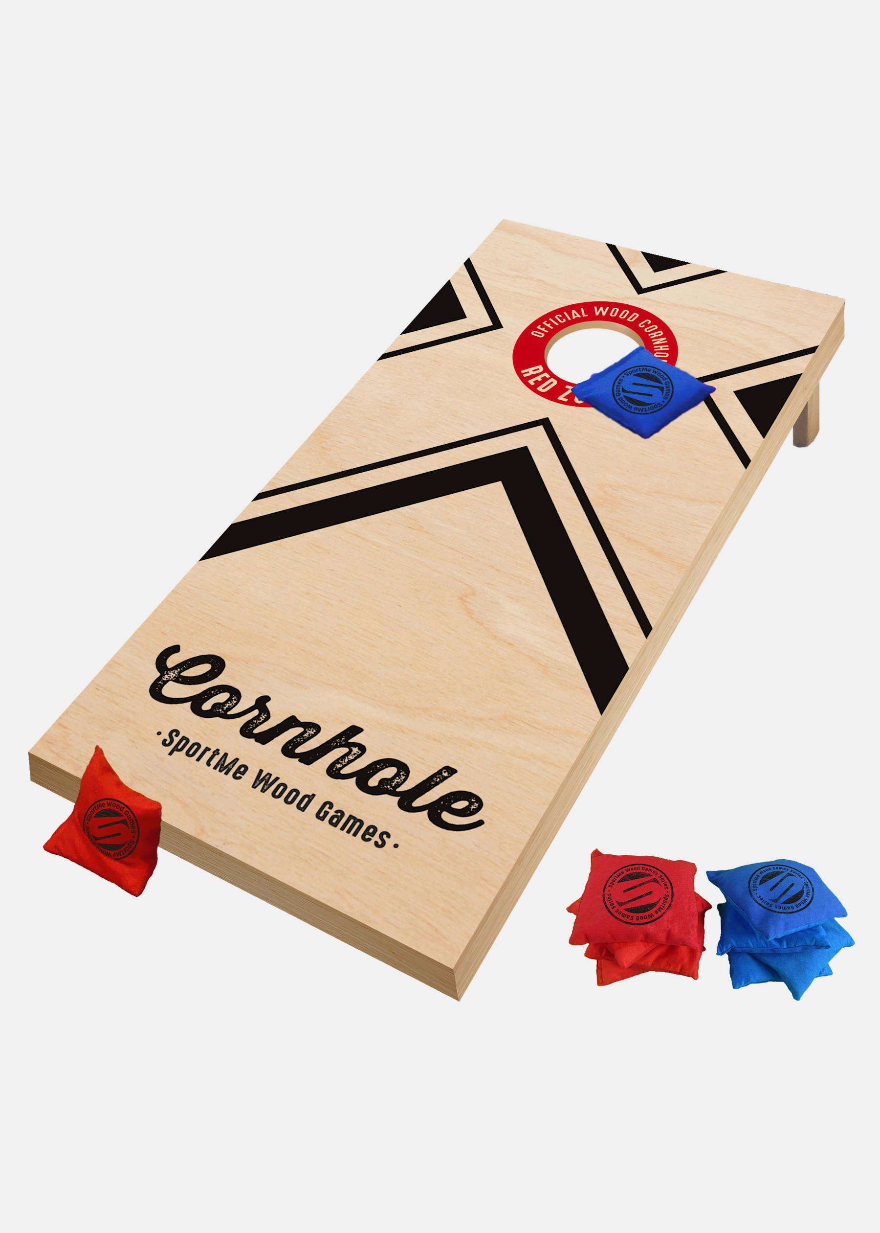 Cornhole Official Trä 120x60