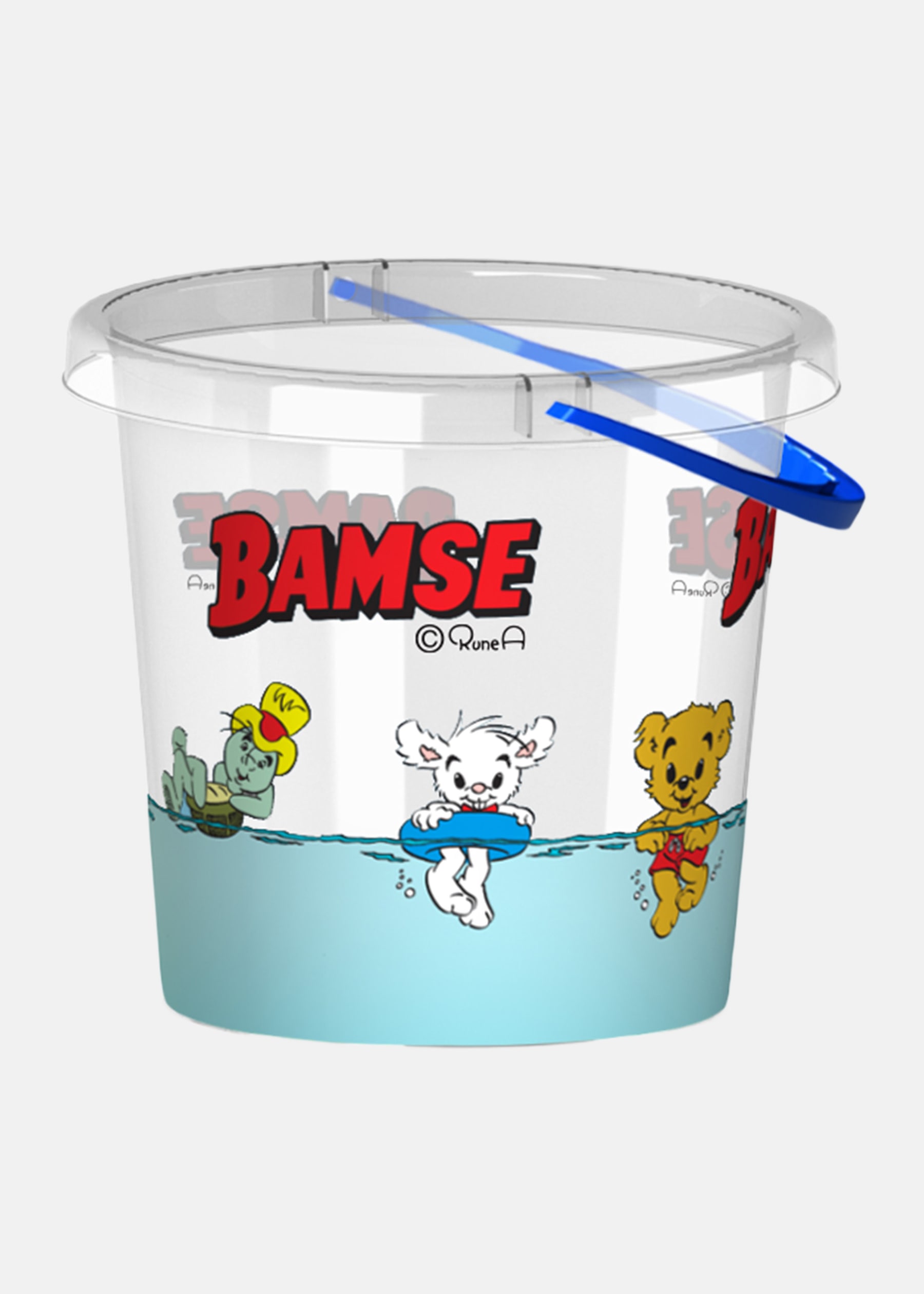 Transparent hink Bamse