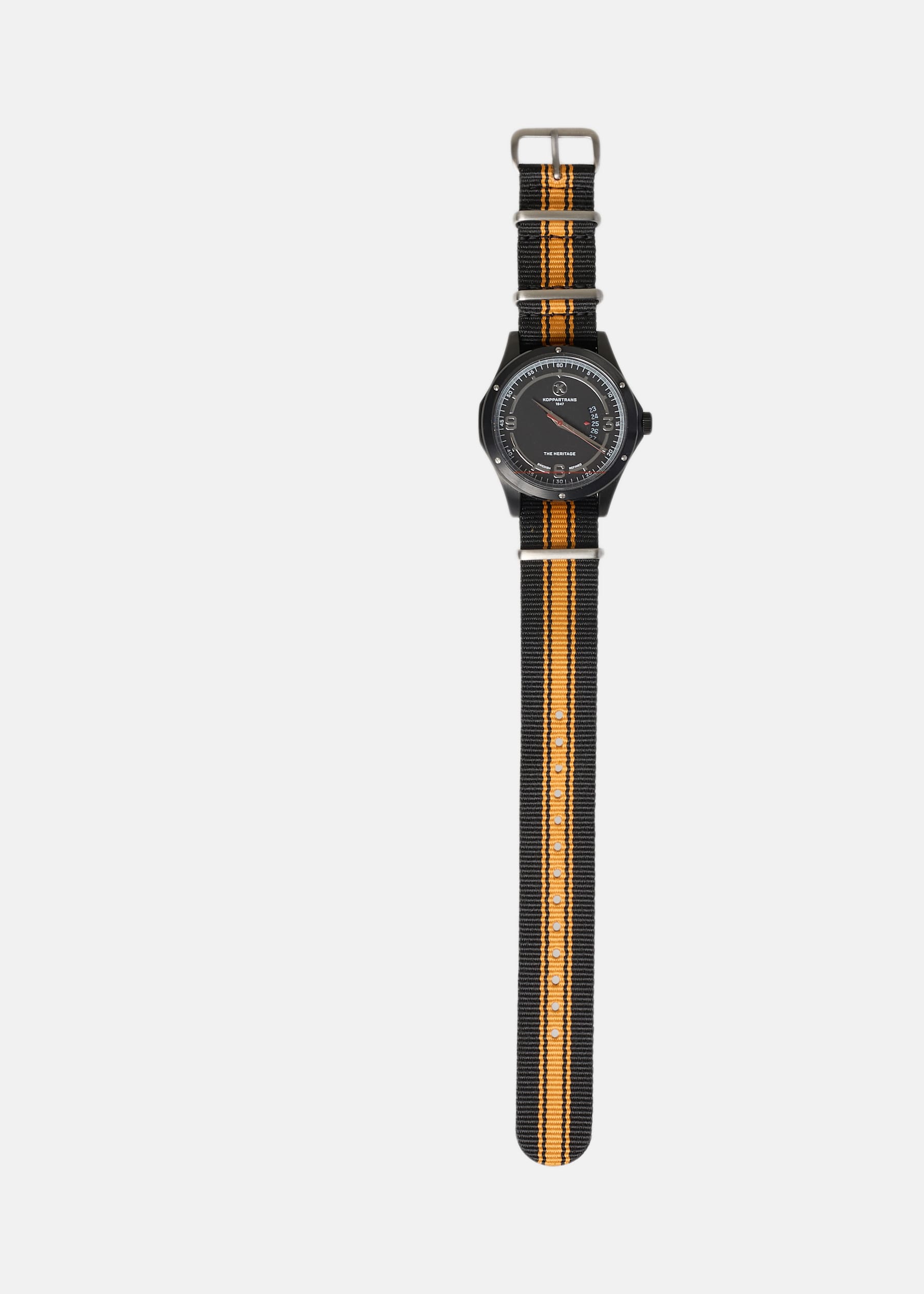 Oktan Black Black And Yellow Stripe