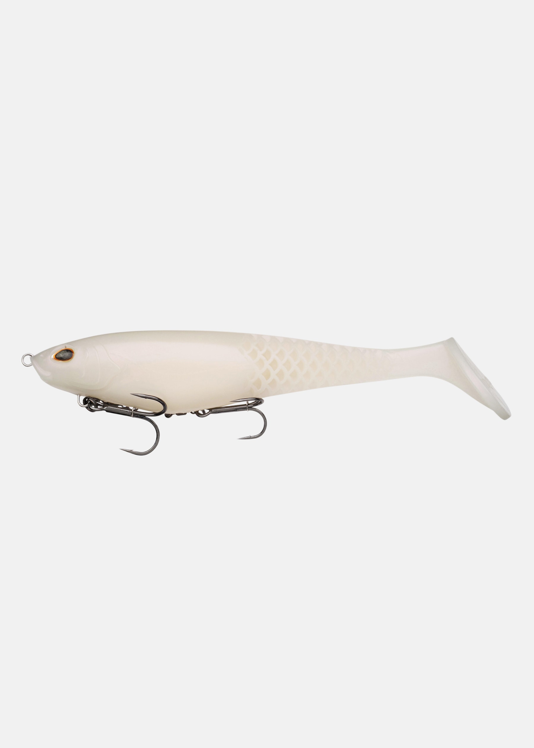 Cull Shad 20cm/79g Shallow Alb |  - sv-se - dam - utrustning - fiske - fiskedrag-tafsar - jiggar-gummibeten | Padelspecialisterna