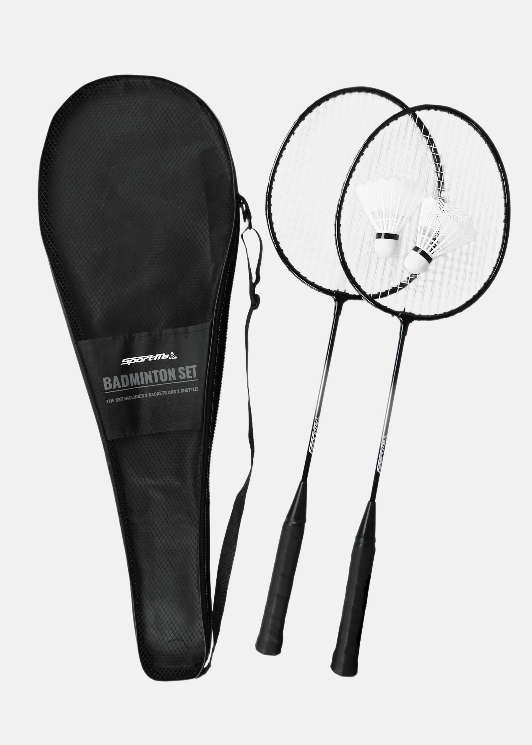 Badmintonset 2-p med väska
