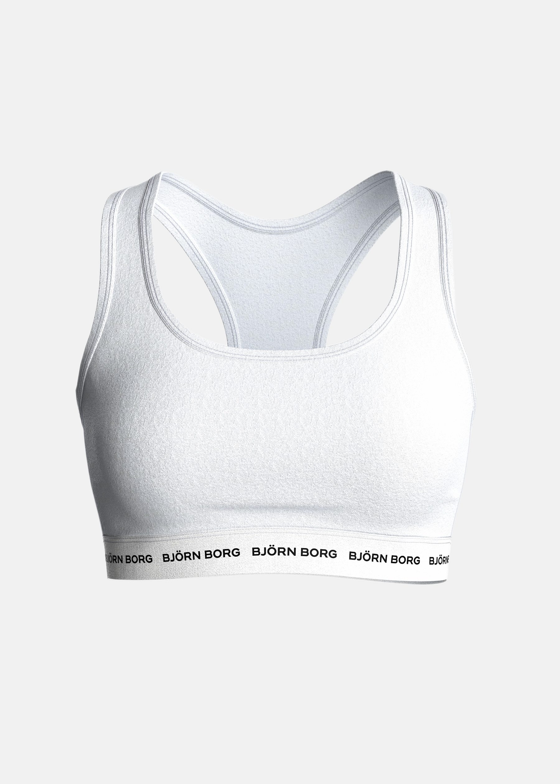 Produktfoto för Björn Borg Core Logo Soft Top 1-pack Vit, L