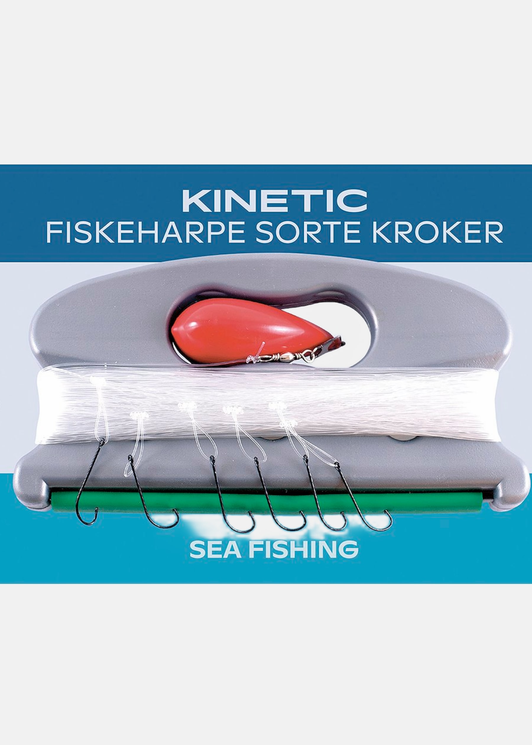 KINETIC FISKEHARPE SORTE KROKE |  - sv-se - dam - utrustning - fiske - krokar-och-tillbehor - krokar | Padelspecialisterna