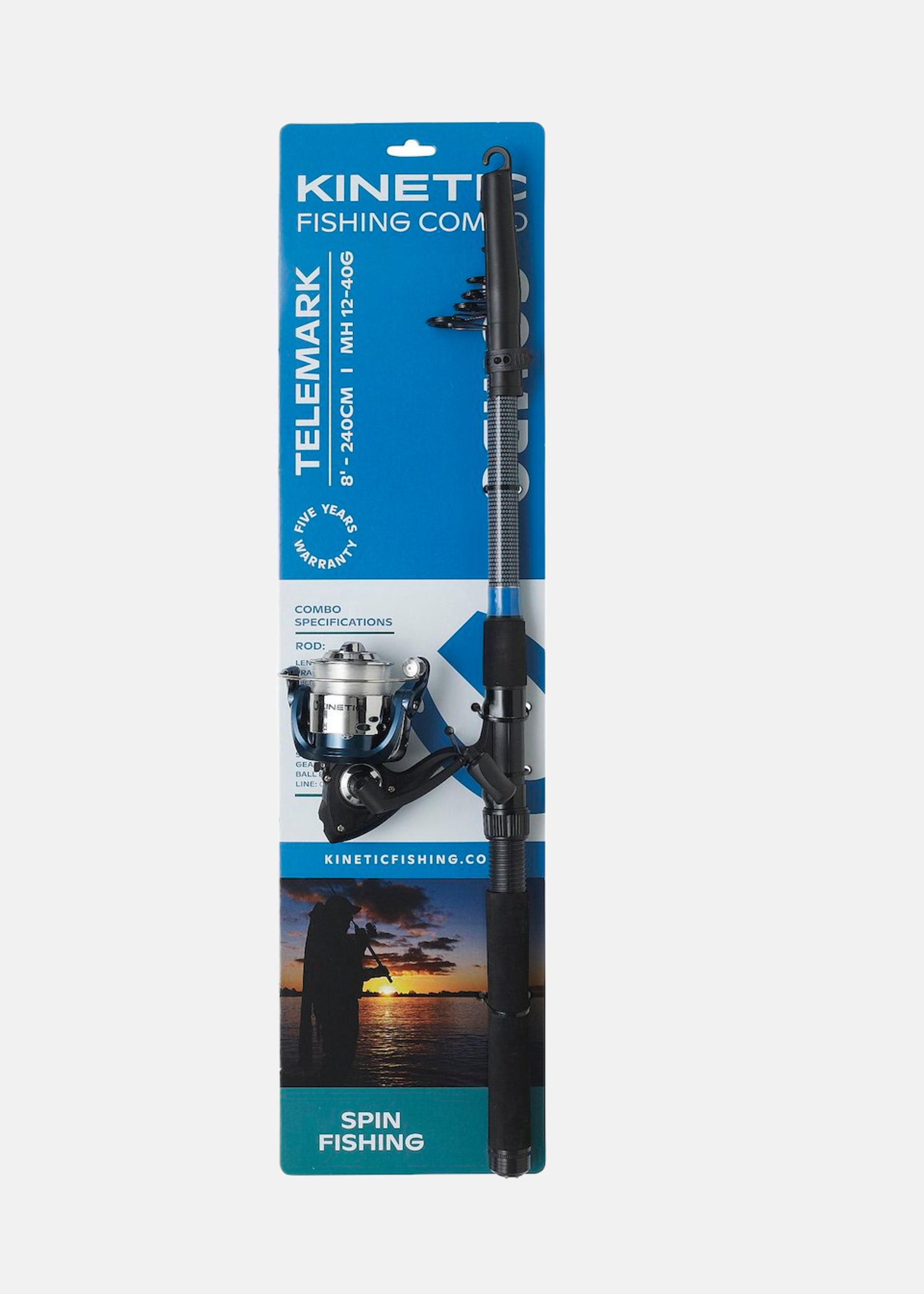 KINETIC TELEMARK CC TELE 6/18 |  - sv-se - dam - utrustning - fiske - fiskeset - fiskeset-haspel-trolling-spinn | Padelspecialisterna