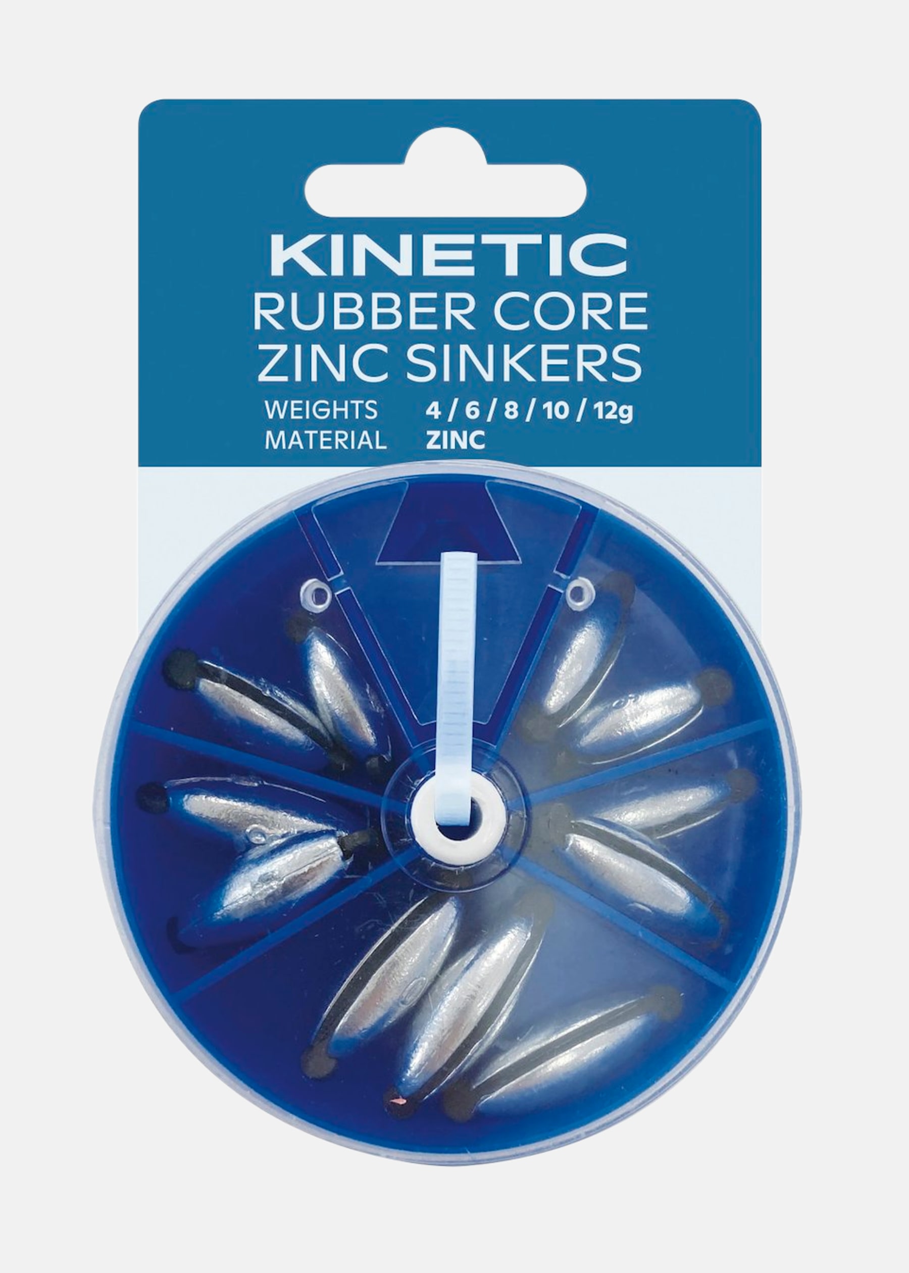 KINETIC RUBBER CORE SINKERS AS |  - sv-se - dam - utrustning - fiske - krokar-och-tillbehor - sanken-bly | Padelspecialisterna