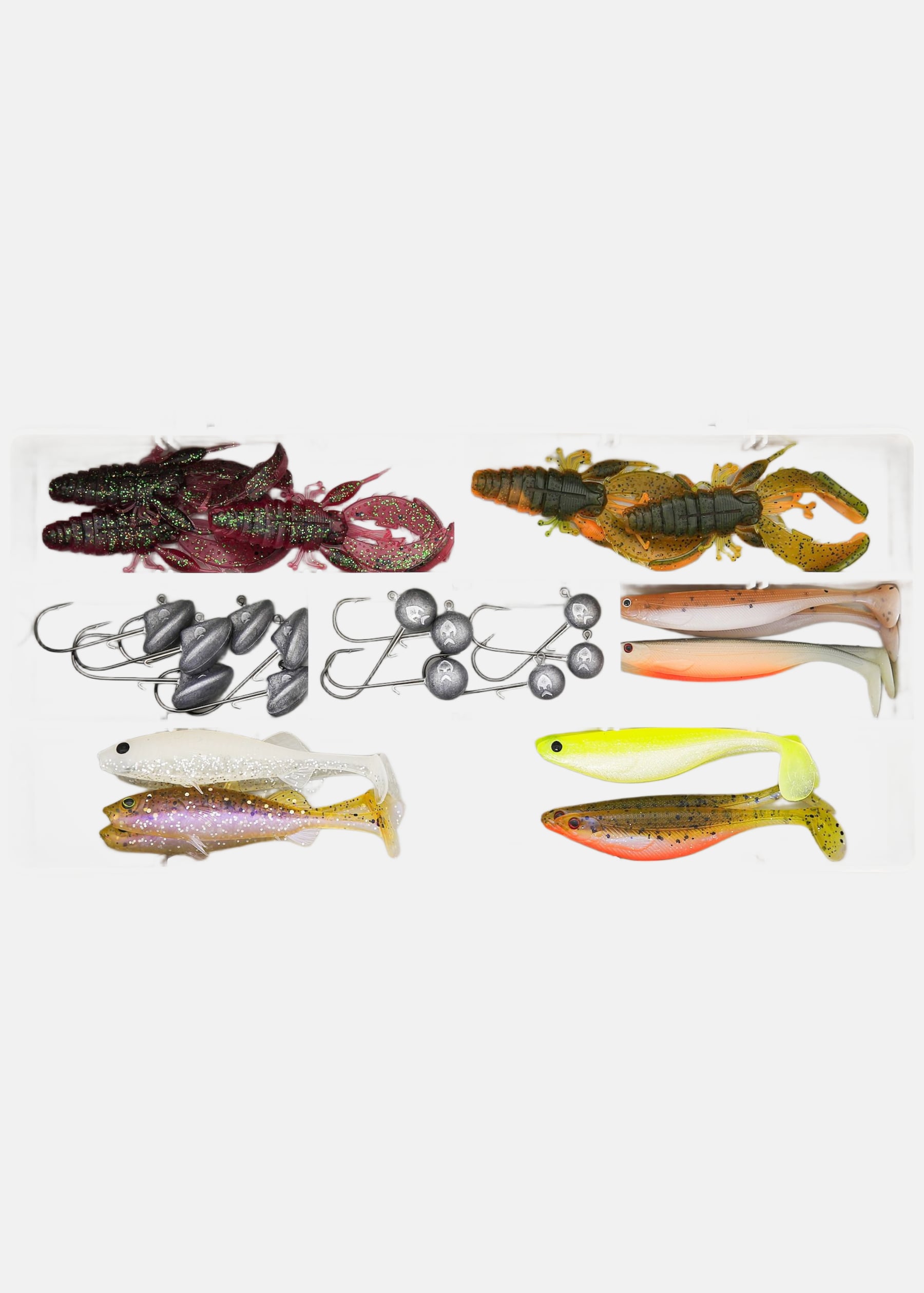PERCH BOX JIGGING 30PCS |  - sv-se - dam - utrustning - fiske - fiskedrag-tafsar - betespaket | Padelspecialisterna
