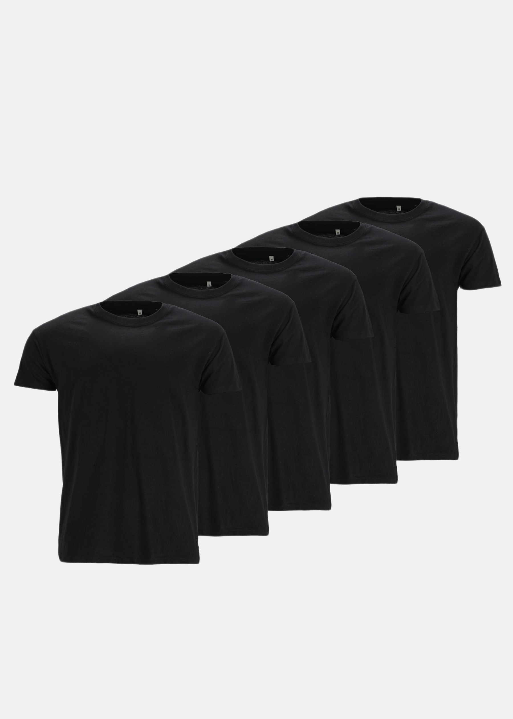 Denim Factory Core Tee 5-pack t-shirts - bas herr – bild 2
