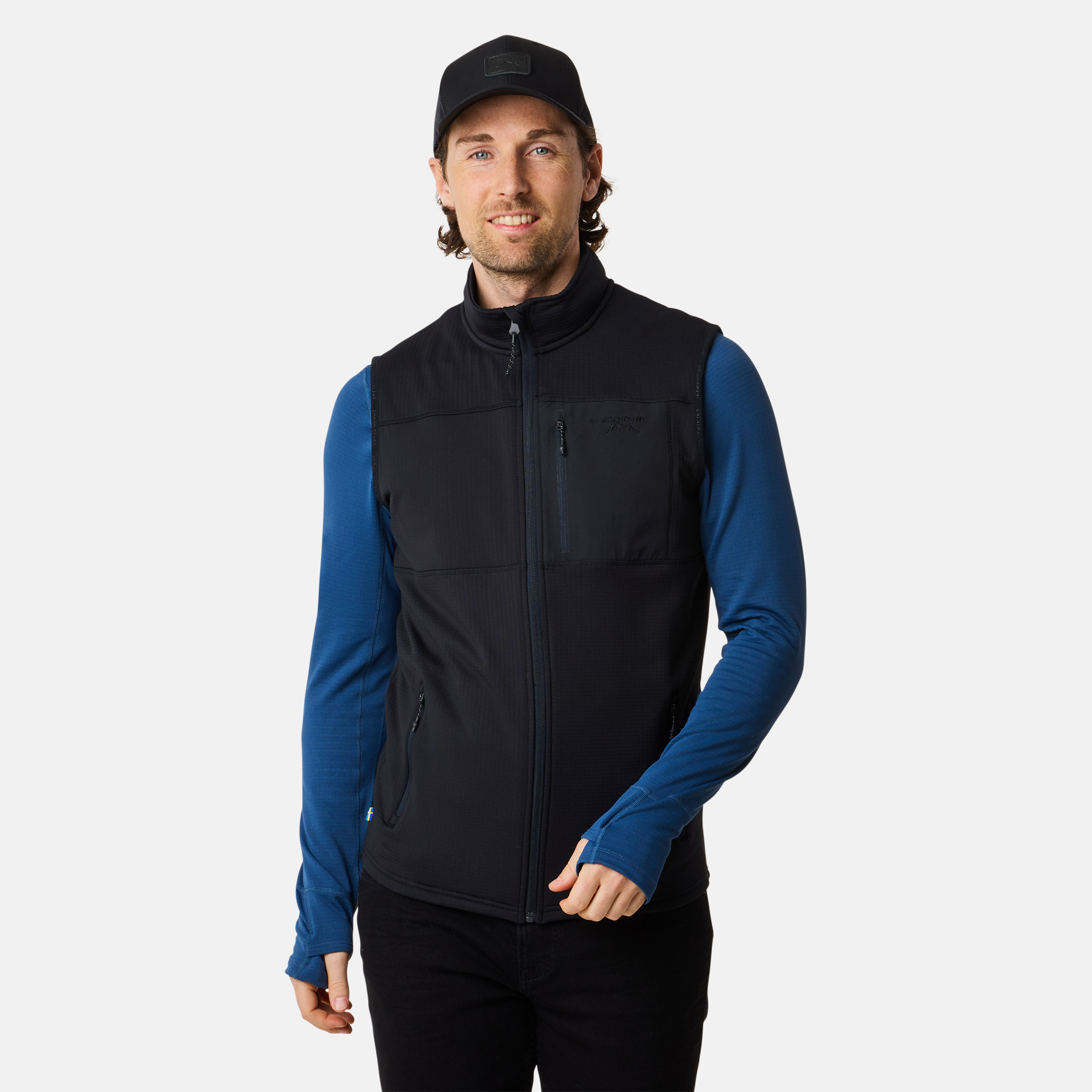 Trondheim Midlayer Full Zip Vest | Vests | Men | Swedemount