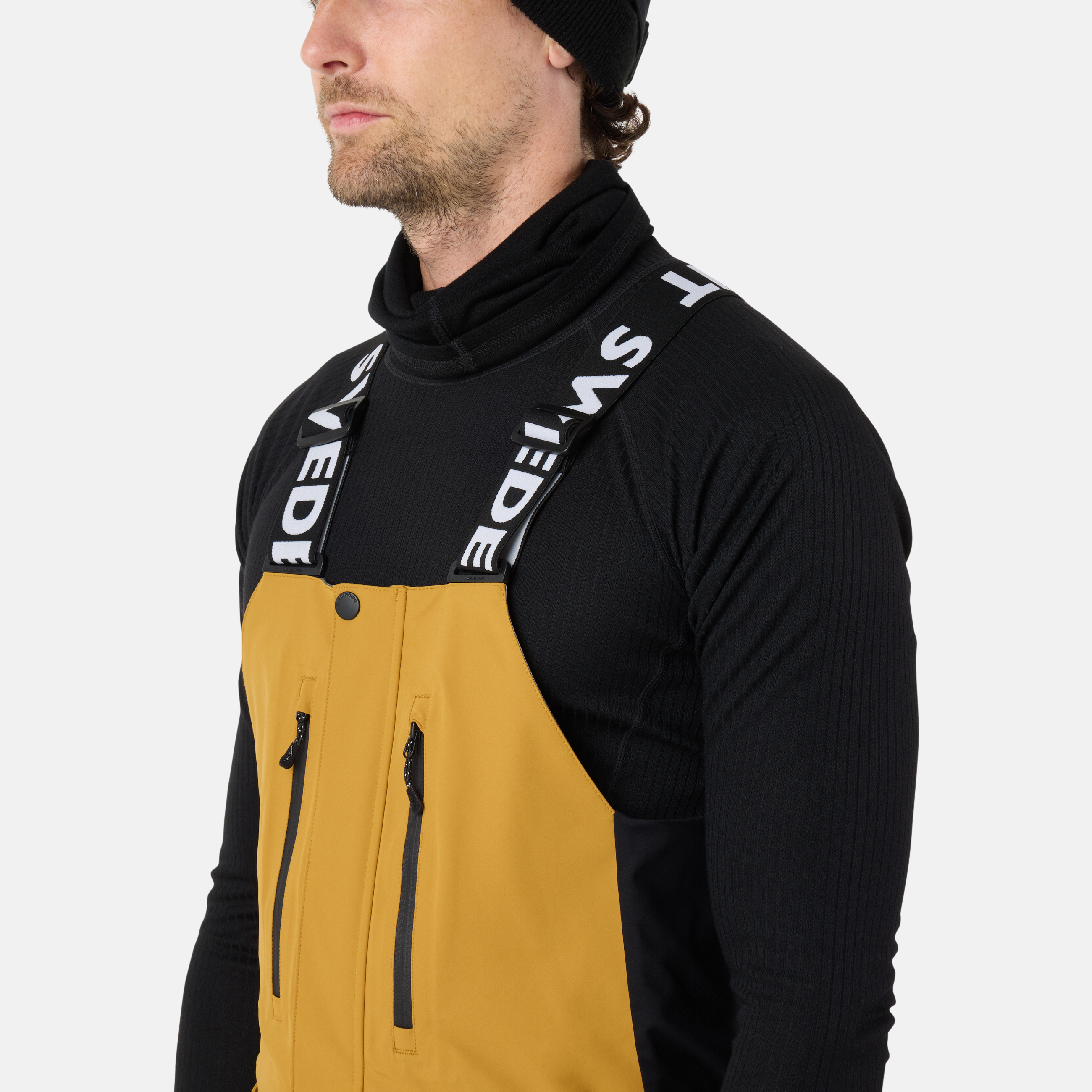 Planks Mustard Ski Jacket Clothing Planks Yeti Hunter Shell Bib