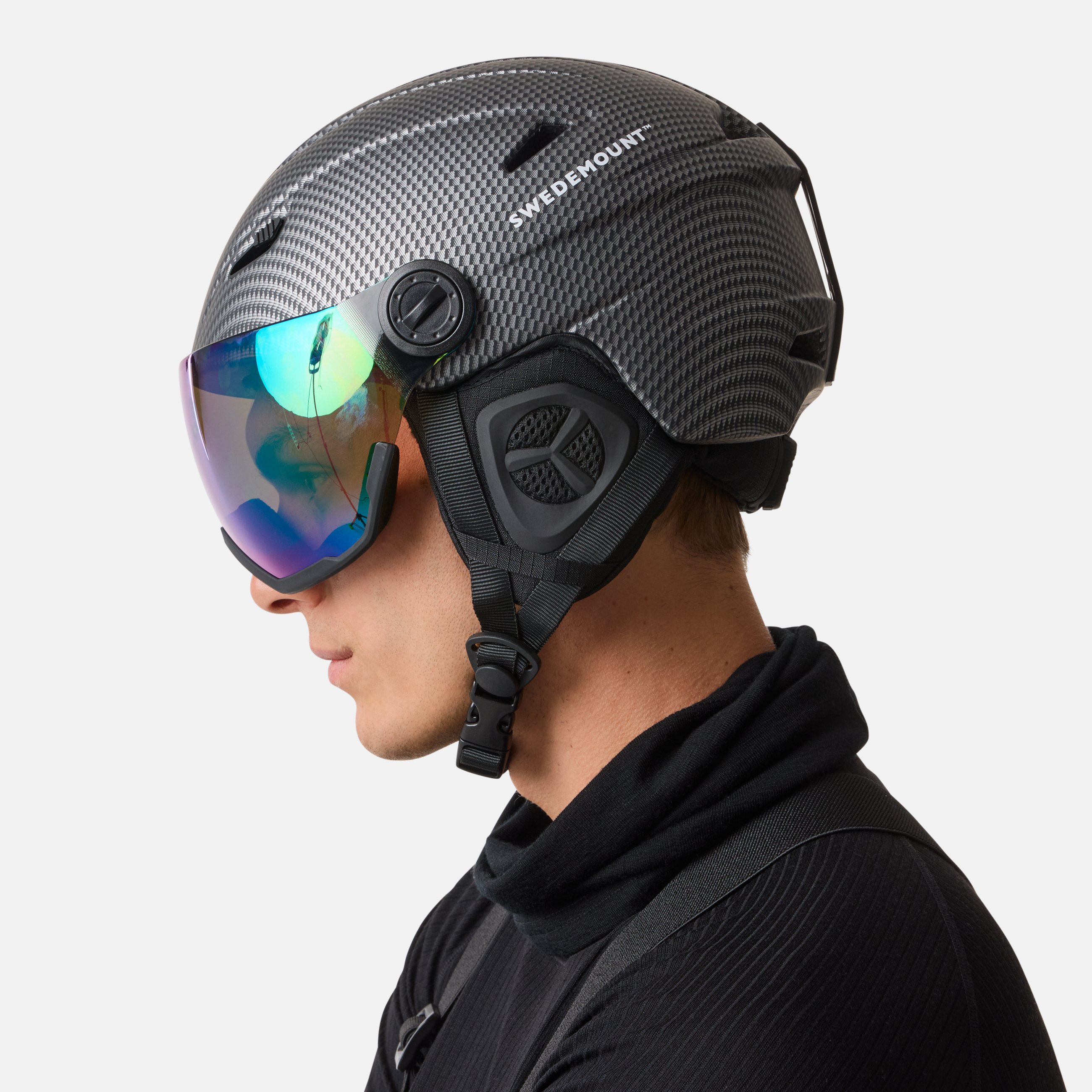 Visor Ski Helmet | Sports Protection | Unisex | Swedemount